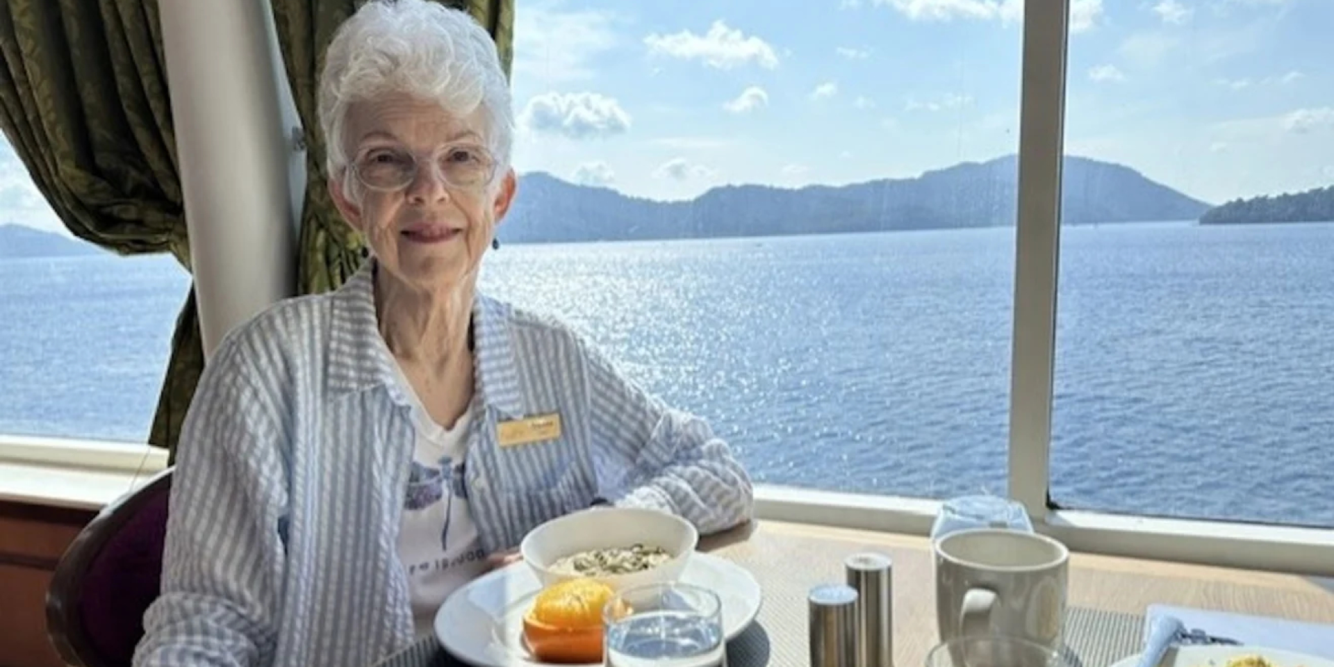78-летняя Шэрон Лейн рассказала о первых годах жизни на корабле (Фото: Sharon Lane/СNN)