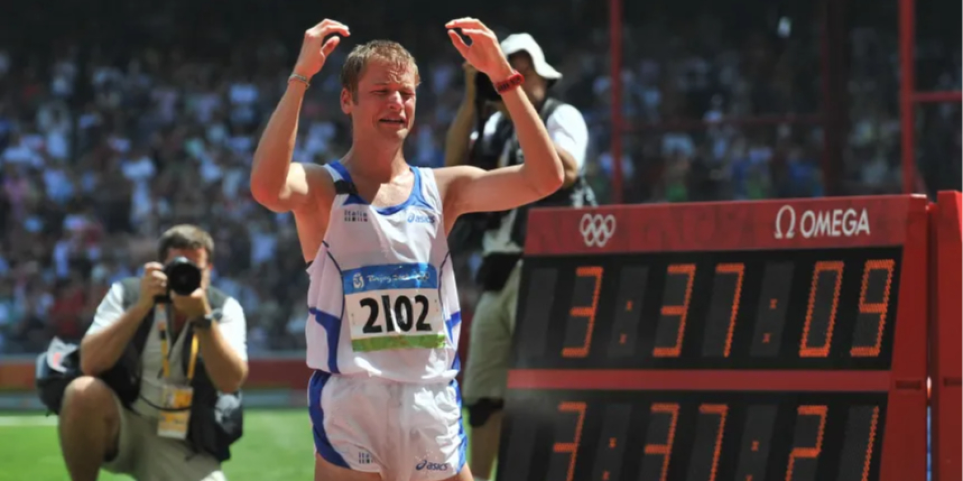 Алекс Швацер — олимпийский чемпион Пекина-2008 на дистанции 50 км (Фото: AFP)