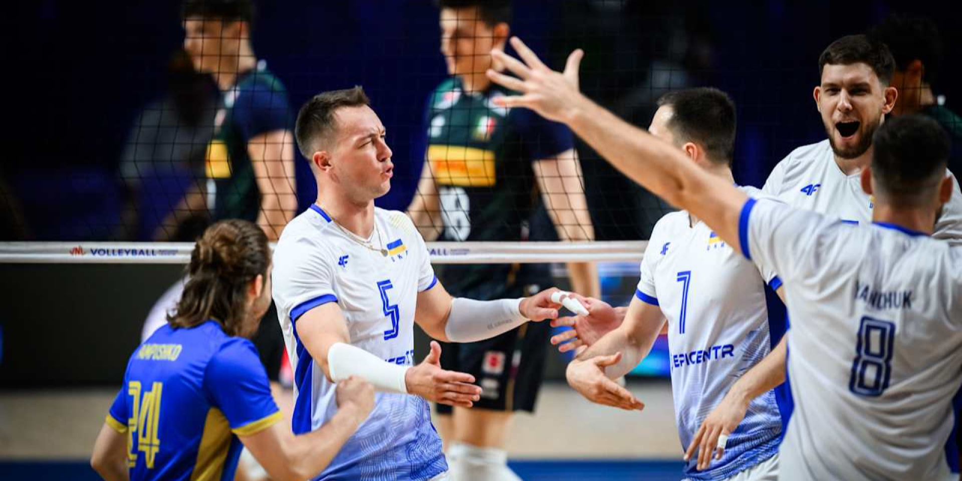 Украинцы победили итальянцев (Фото: en.volleyballworld.com)