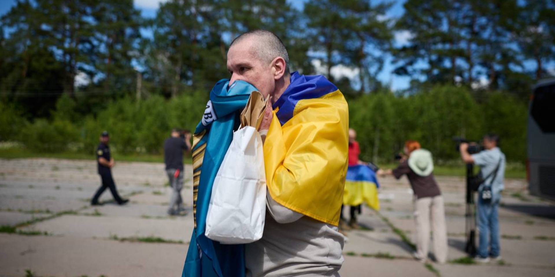 Ukraine brought home 160 service members from captivity. (Photo: Zelenskiy / Official / Telegram)