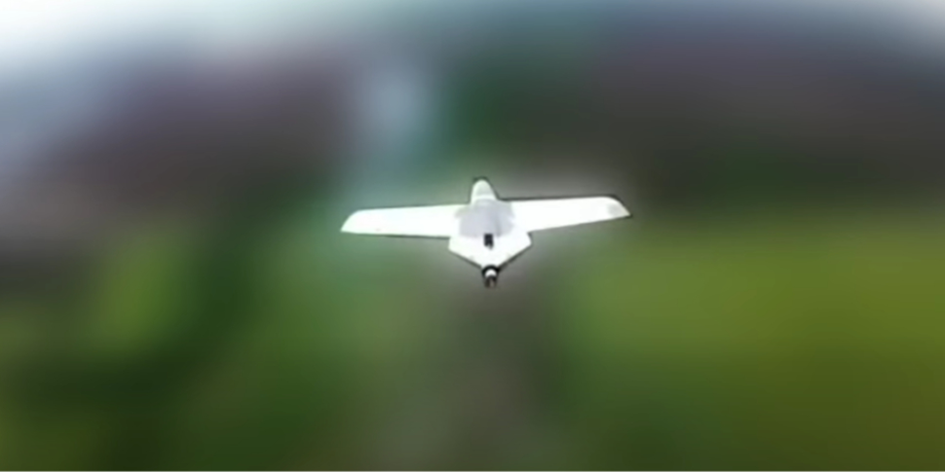 The moment the Russian Sokol-l drone was shot down (Photo: General Cherry / Facebook)