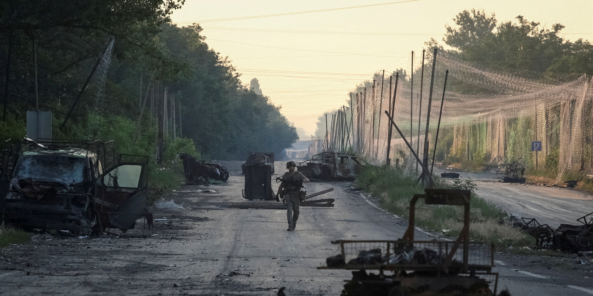 A Ukrainian serviceman performs tasks near the front line, June 2026 (Photo: REUTERS/Anatolii Stepanov)