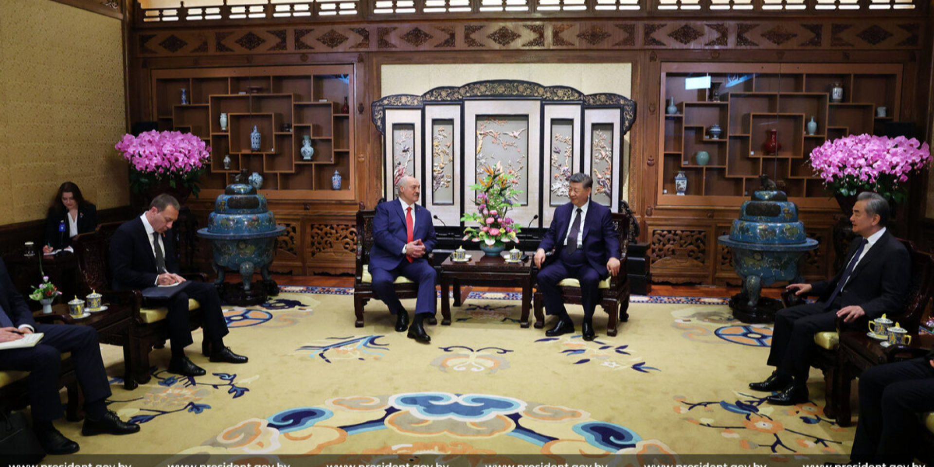 Belarusian dictator Alexander Lukashenko and Chinese leader Xi Jinping at the meeting in Beijing, June 29, 2026 (Photo: president.gov.by)