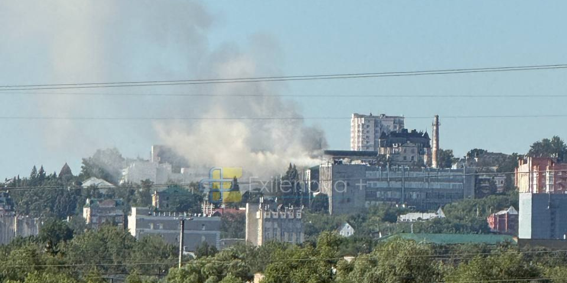 A fire broke out in Russia’s Penza following a AFU attack (Photo: Exilenova+ / Telegram)