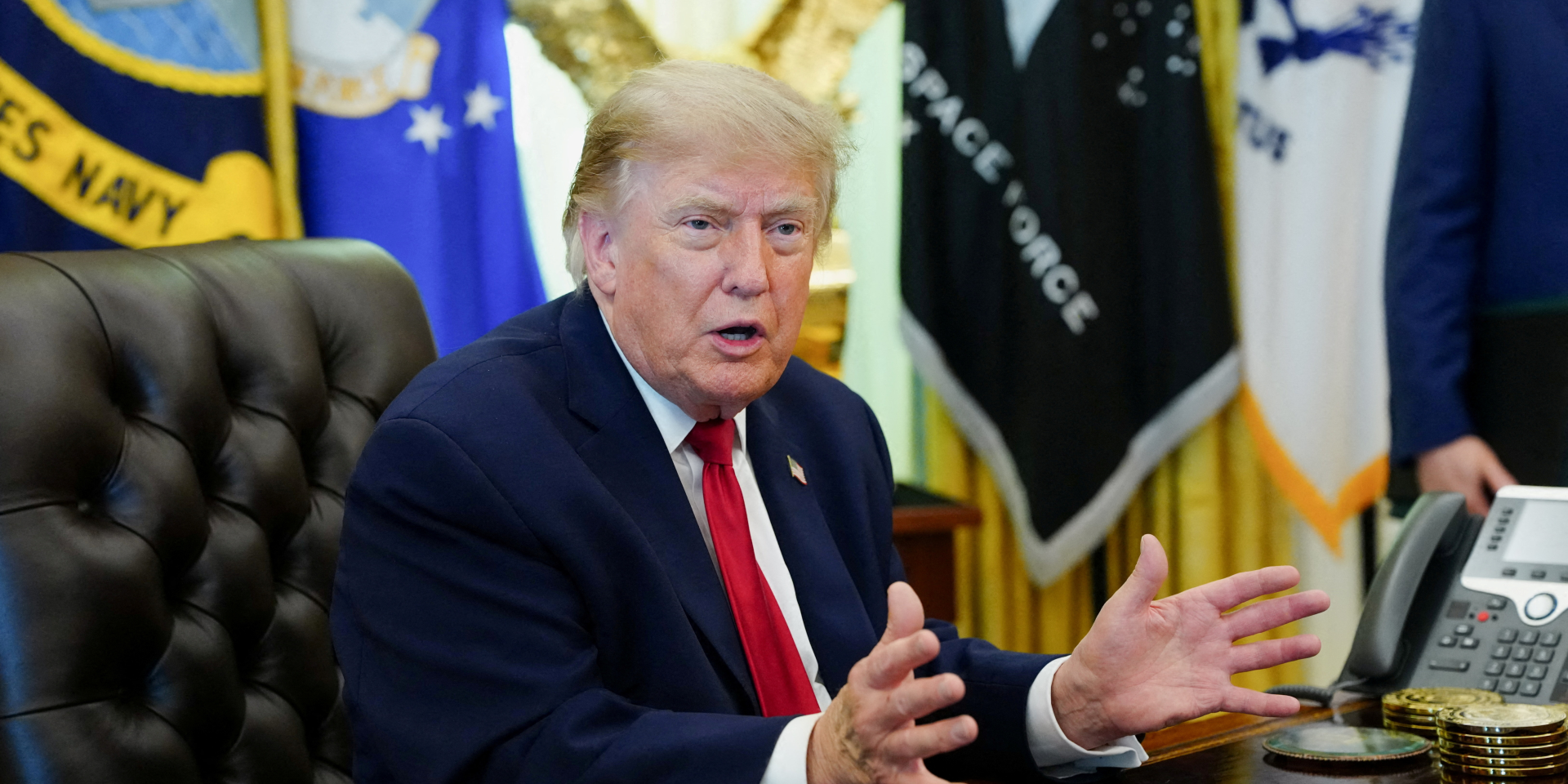 President Donald Trump in the Oval Office, Washington, June 29, 2026 (Photo: REUTERS/Aaron Schwartz)