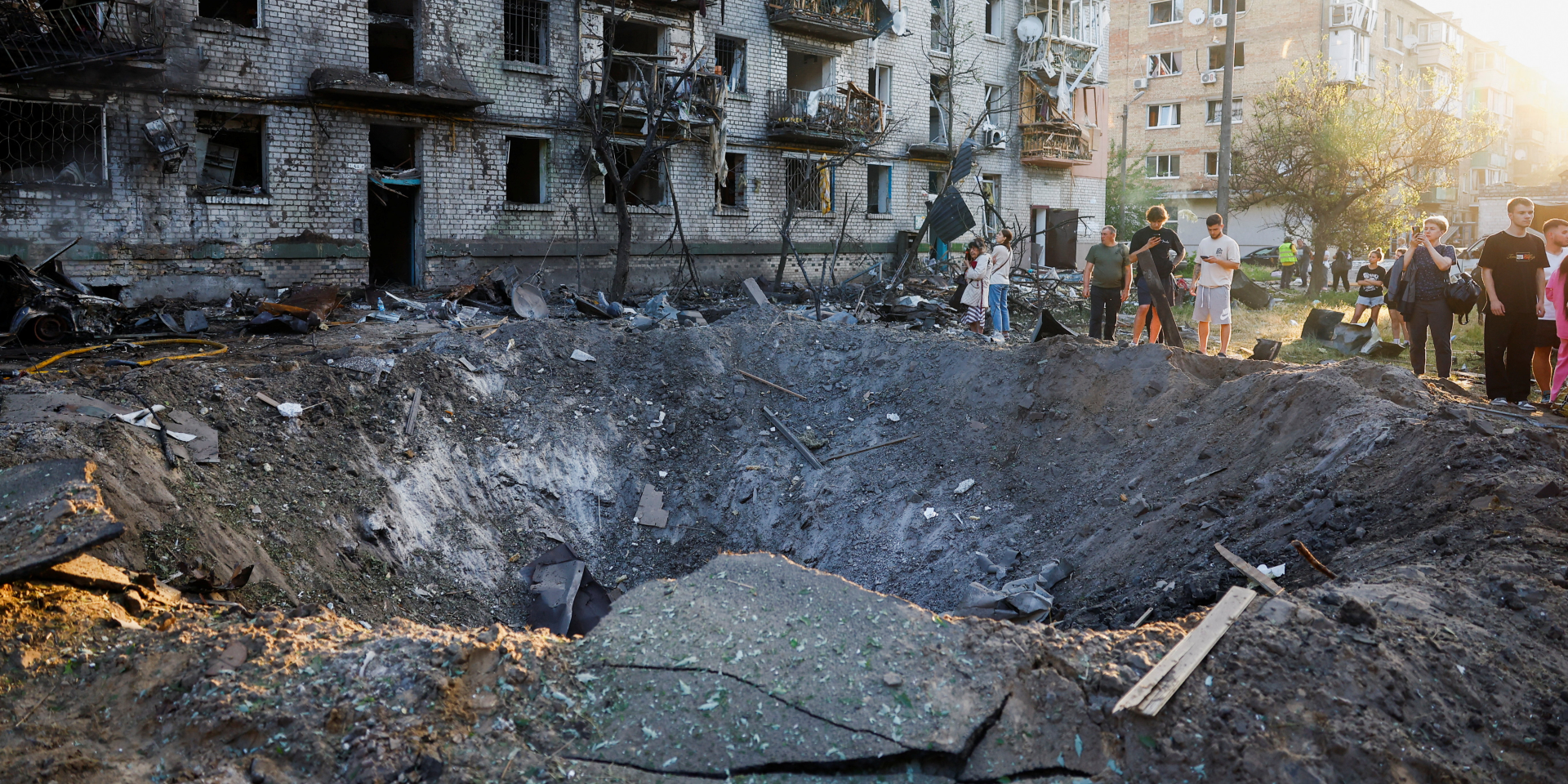 The aftermath of Russian attack on Kyiv overnight on July 2, 2026 (Photo: REUTERS/Valentyn Ogirenko)
