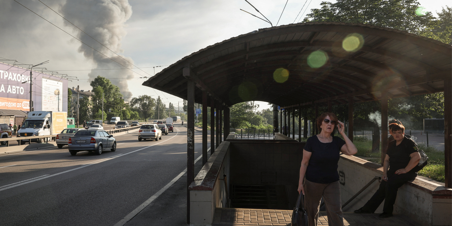 У Києві оголосили повітряну тривогу через загрозу БпЛА 2 липня 2026 року (Фото: REUTERS/Alina Smutko)