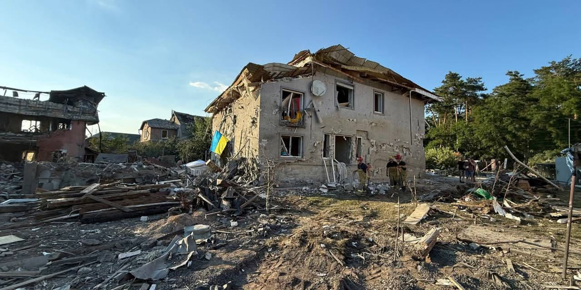 Росіяни знищили будинок мами Тали Калатай (Фото: Тала Калатай/Facebook)