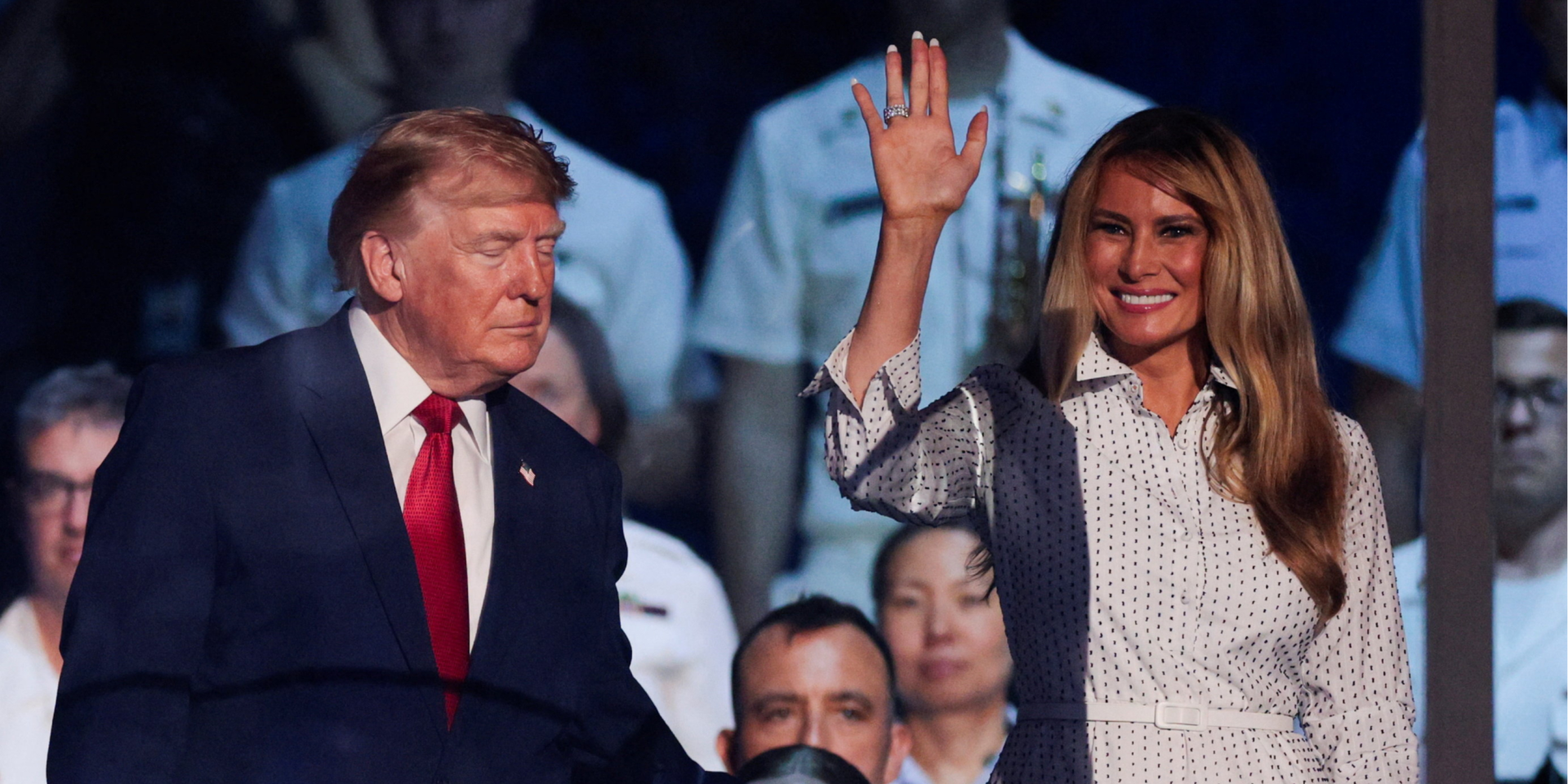 Дональд и Мелания Трамп отпраздновали 250 лет независимости США (Фото: REUTERS/Evan Vucci)