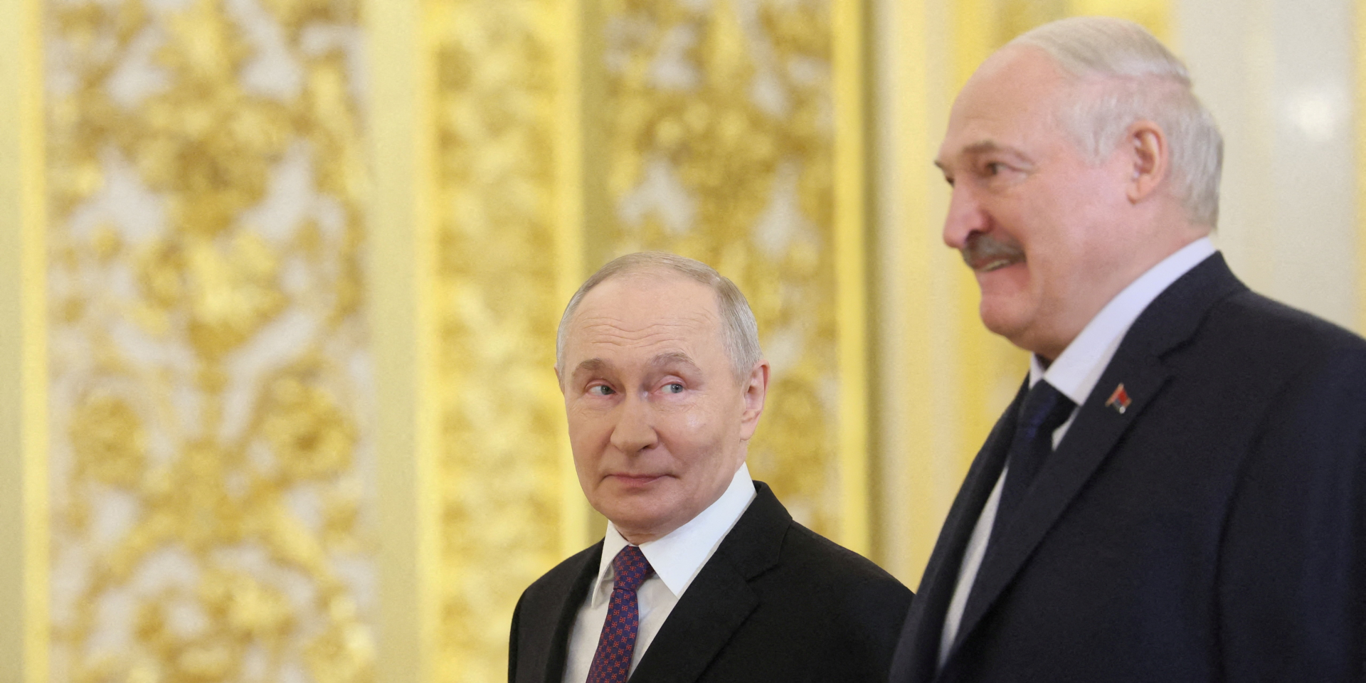 Lukashenko claims that Belarusians will not be sent to war (Photo: Maxim Shipenkov/Pool via REUTERS)