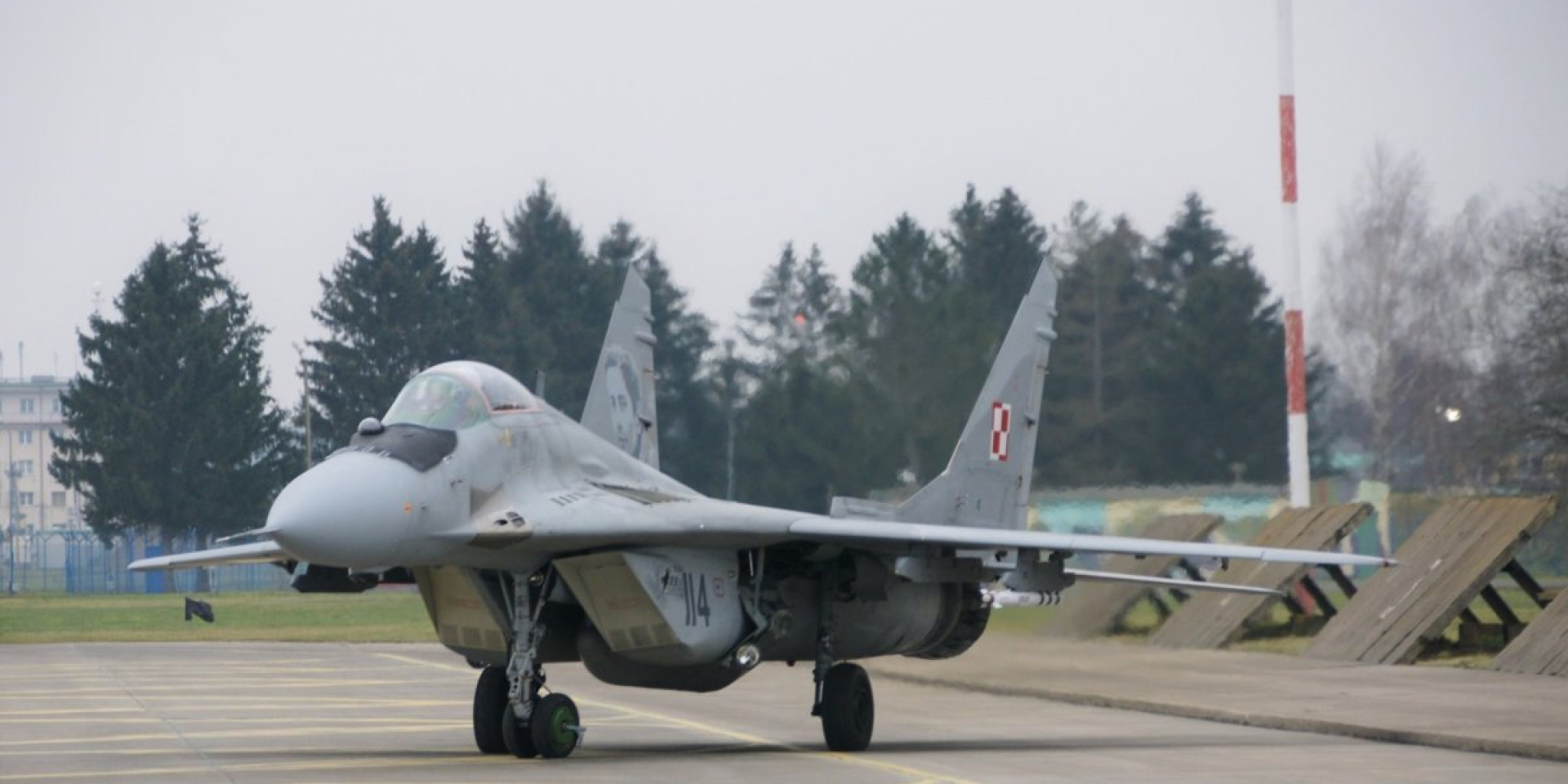 Polish MiG-29 at the 22nd Air Base in Malbork, February 2023 (Photo: Defence24)