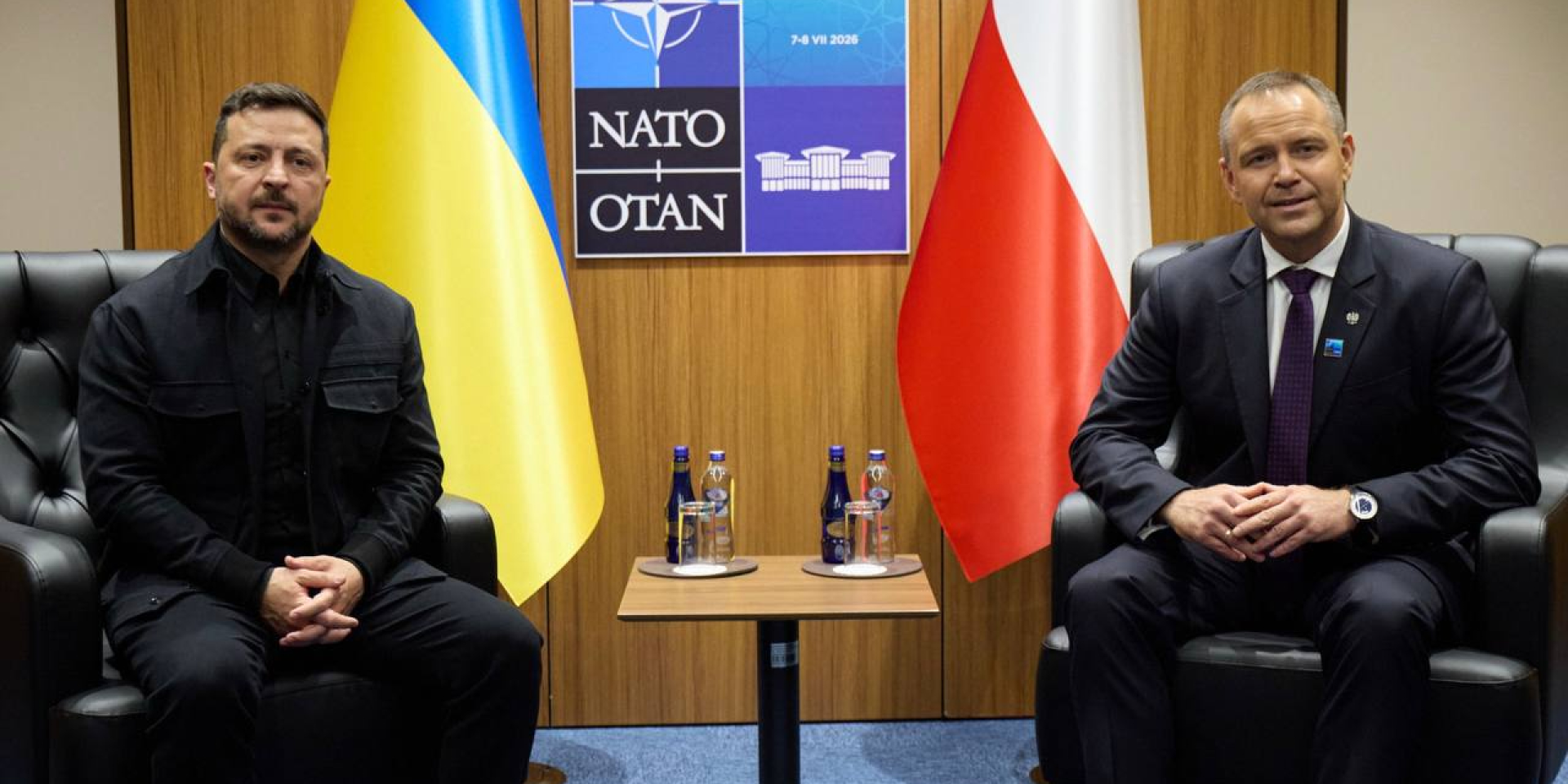 Президент України Володимир Зеленський та&nbsp;президент Польщі Кароль Навроцький (Фото: Zelenskiy Official / Telegram)