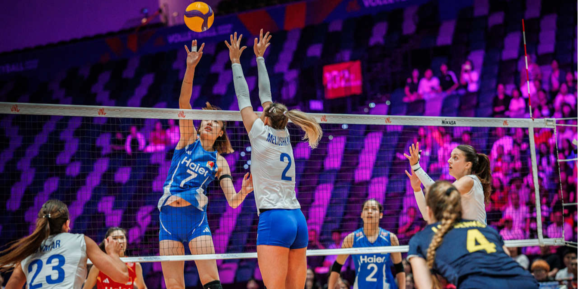 Украина проиграла Китаю в трех сетах (Фото: volleyballworld.com)