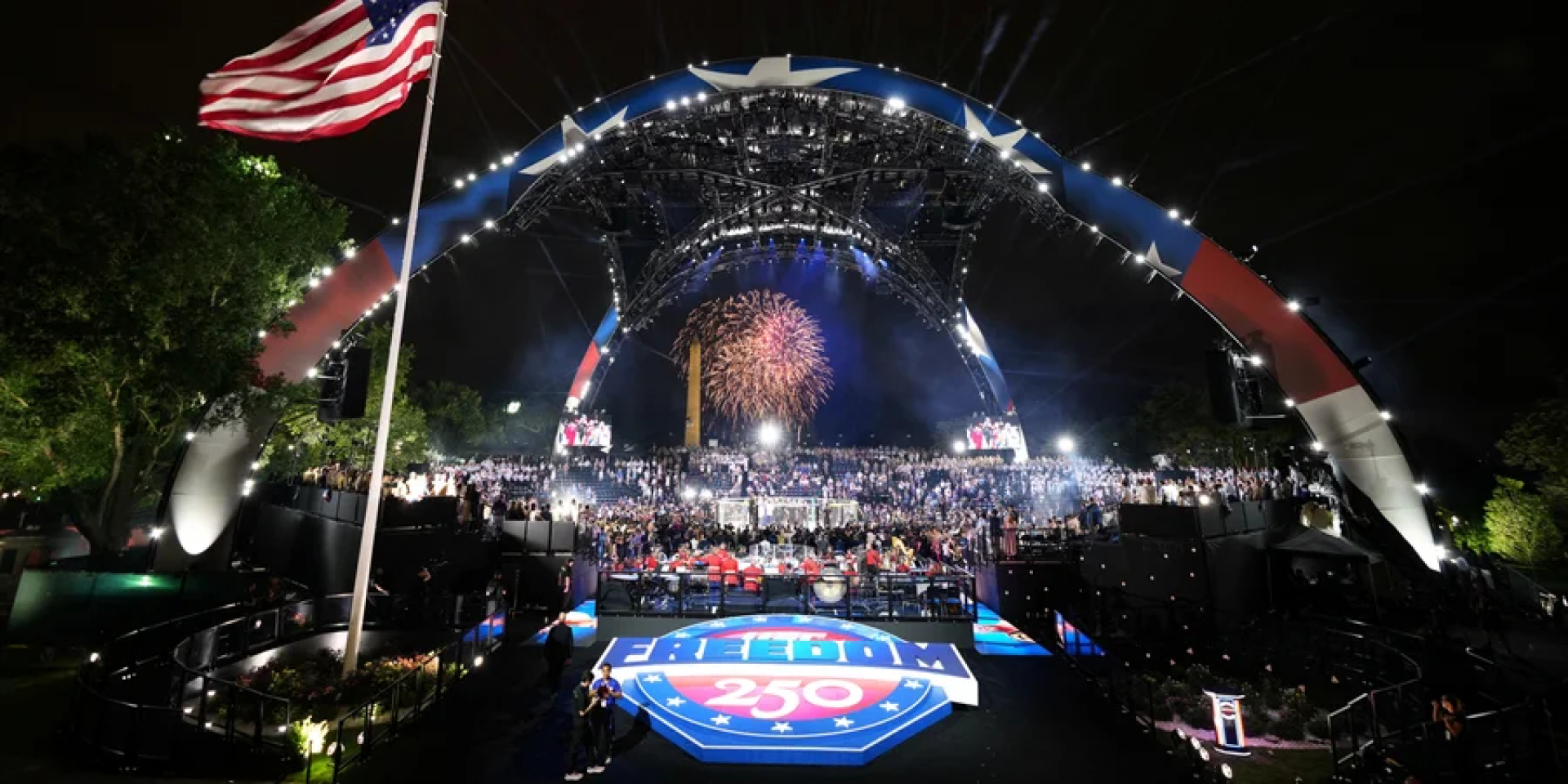 In the US, charges have been brought against a group of men who planned an attack on a UFC tournament at the White House (Photo: Jacquelyn Martin/Pool via REUTERS)