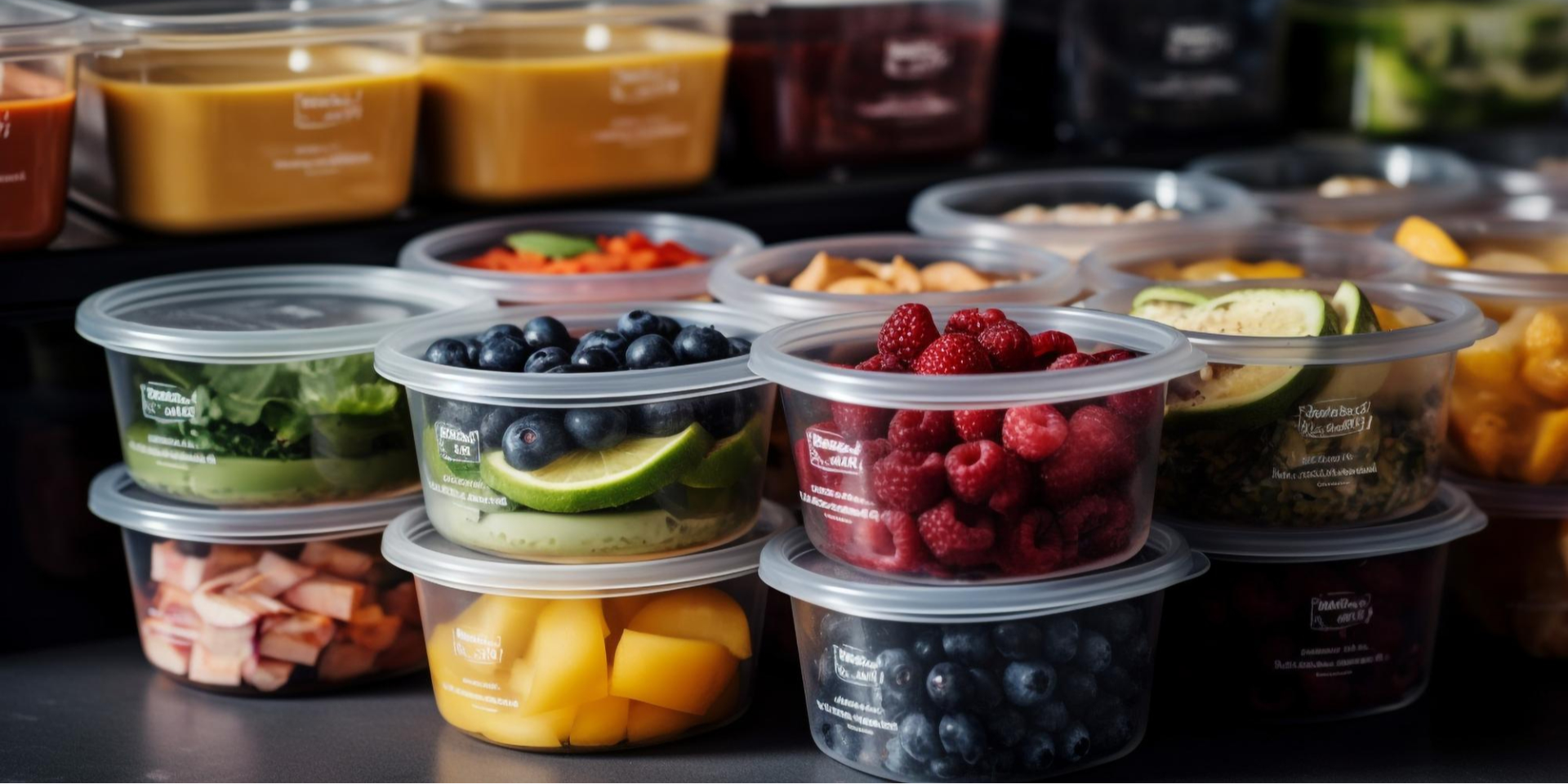 Какие продукты нельзя хранить в пластиковых контейнерах (Фото: magnific.com/vecstock)
