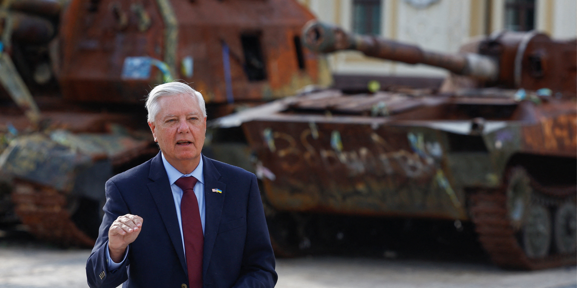 Graham announces agreement with White House on new sanctions package against Russia (Photo: REUTERS/Valentyn Ogirenko)