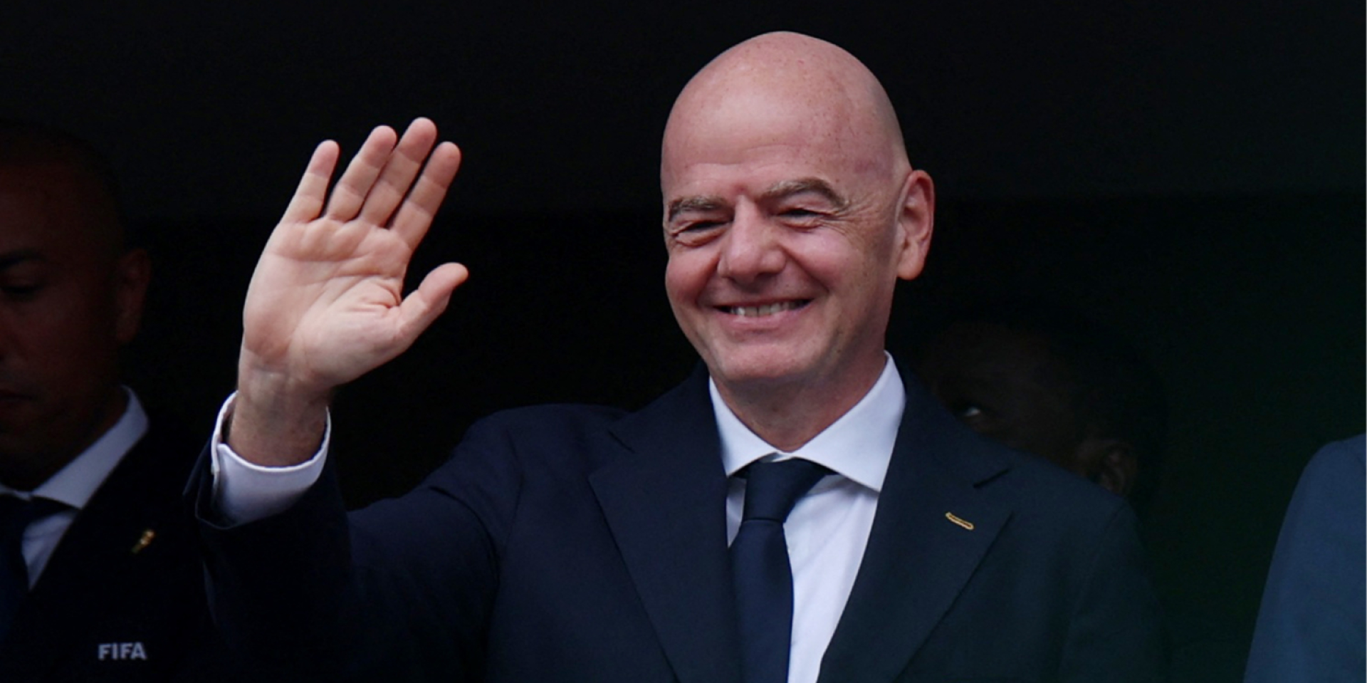 Джанни Инфантино — президент ФИФА (Фото: REUTERS/Siphiwe Sibeko)