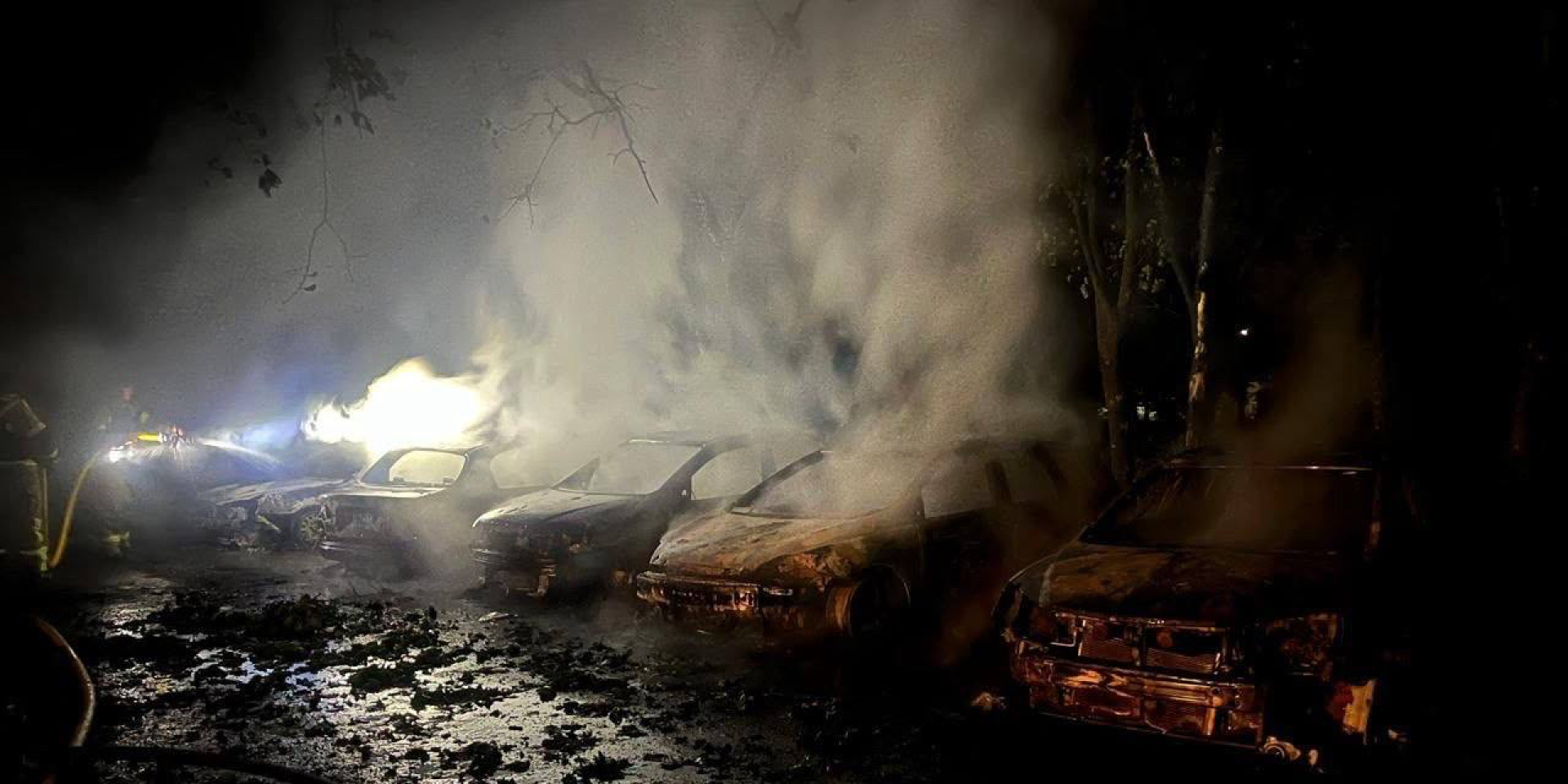 Consequences of enemy shelling of Kyiv (Photo: State Emergency Service Office in Kyiv)
