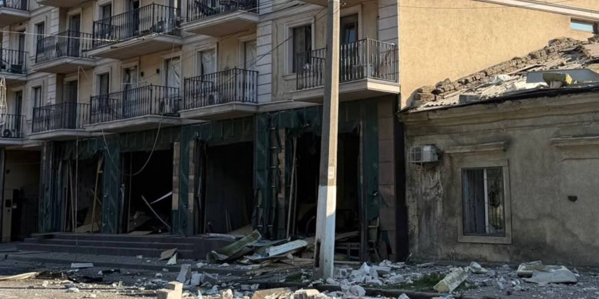 The Russian forces attacked Odesa (Photo: Odesa Oblast Military Administration / Telegram)