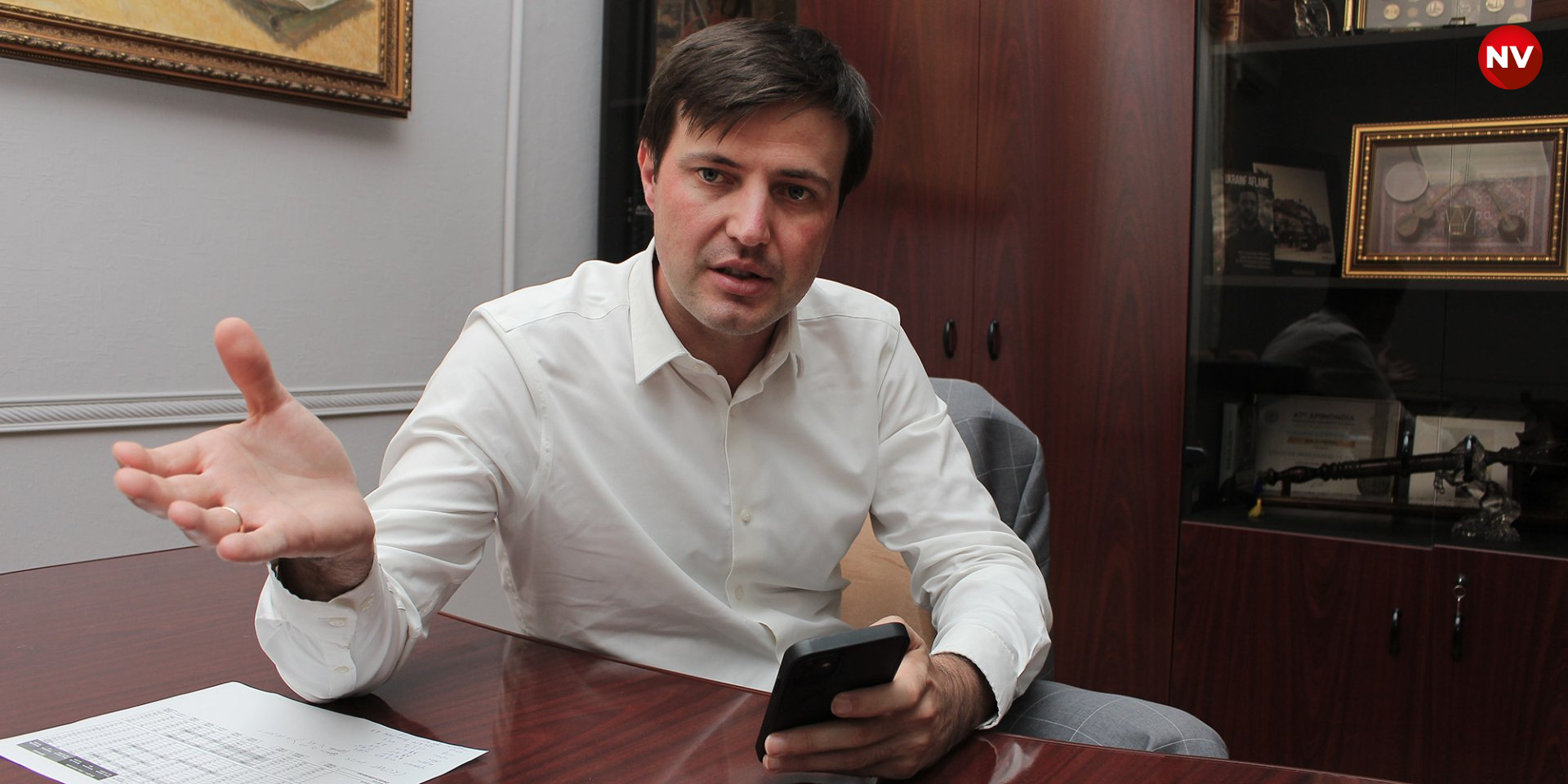 Taras Vysotsky, Deputy Minister of Economy, Environment and Agriculture — candidate for the position of Minister of Agricultural Policy (Photo: NV)