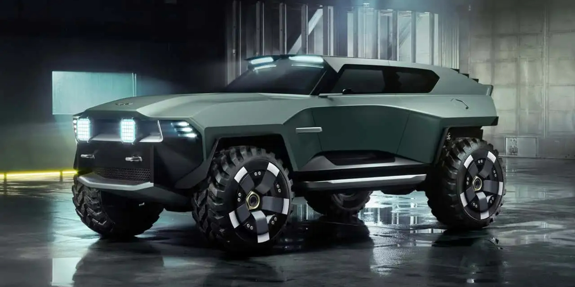 В Aston Martin нарисовали интересный внедорожник (Фото: Aston Martin)