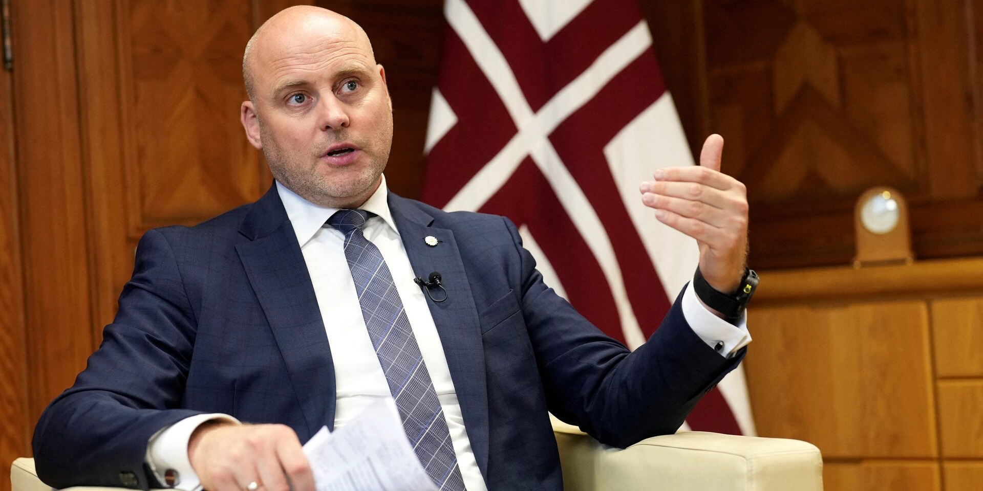 Latvian PM Kulbergs accuses some EU nations of funding Russian war (Photo: REUTERS/Ints Kalnins)