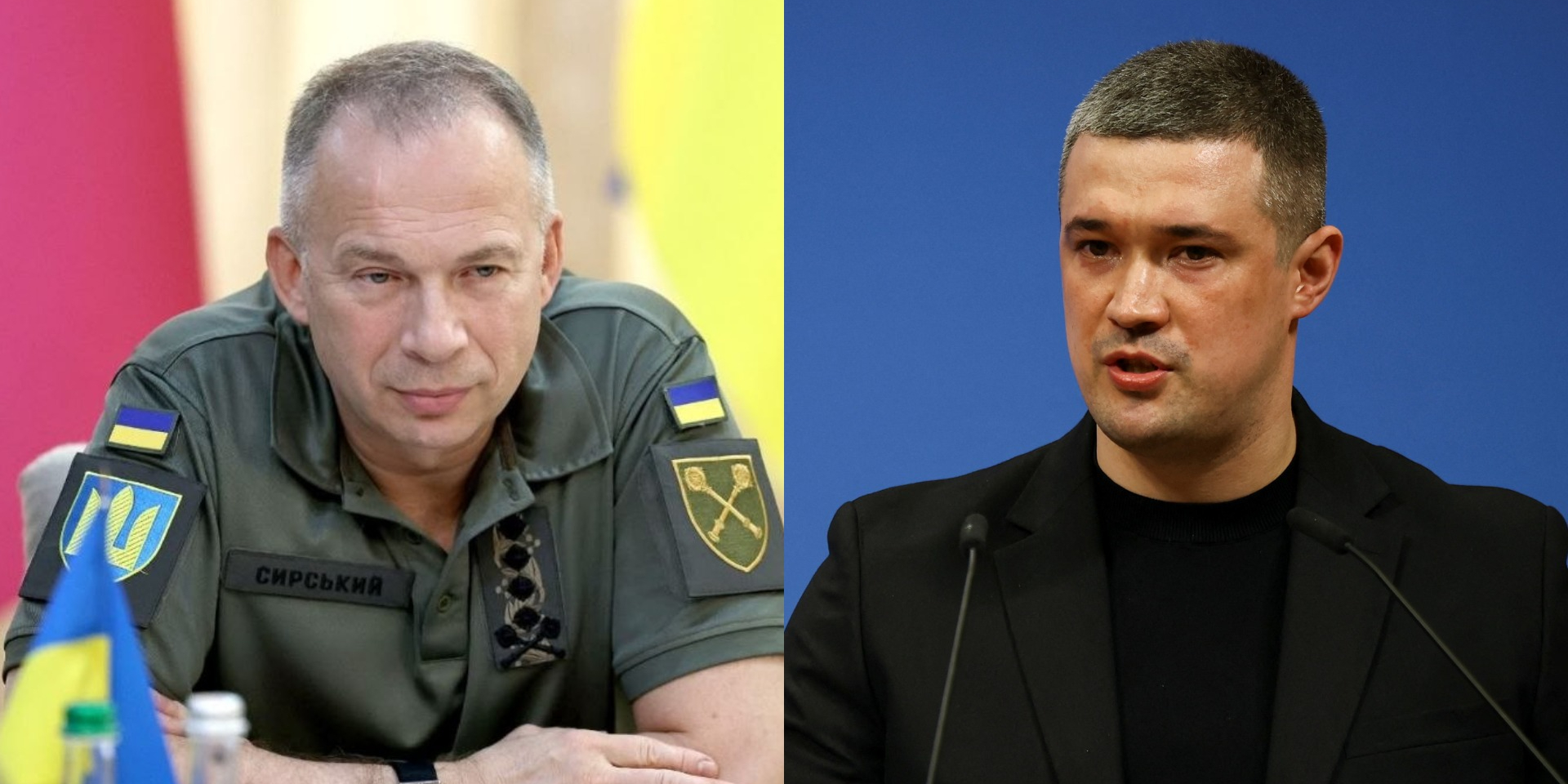 Сирський і Федоров — це майже картинні антиподи, — Сергій Рахманін (Фото: Колаж NV / t.me/osirskiy / REUTERS/Stoyan Nenov)