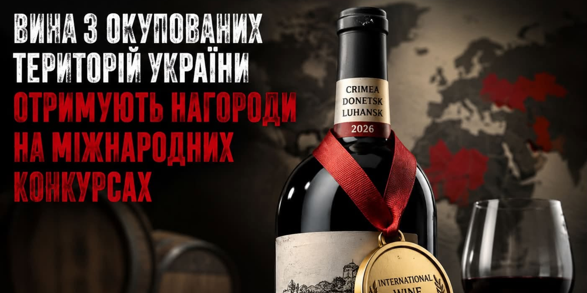 Вина из АР Крым получают награды на международных конкурсах (Фото: Скриншот из Фейсбука «Укрвинпрома»)