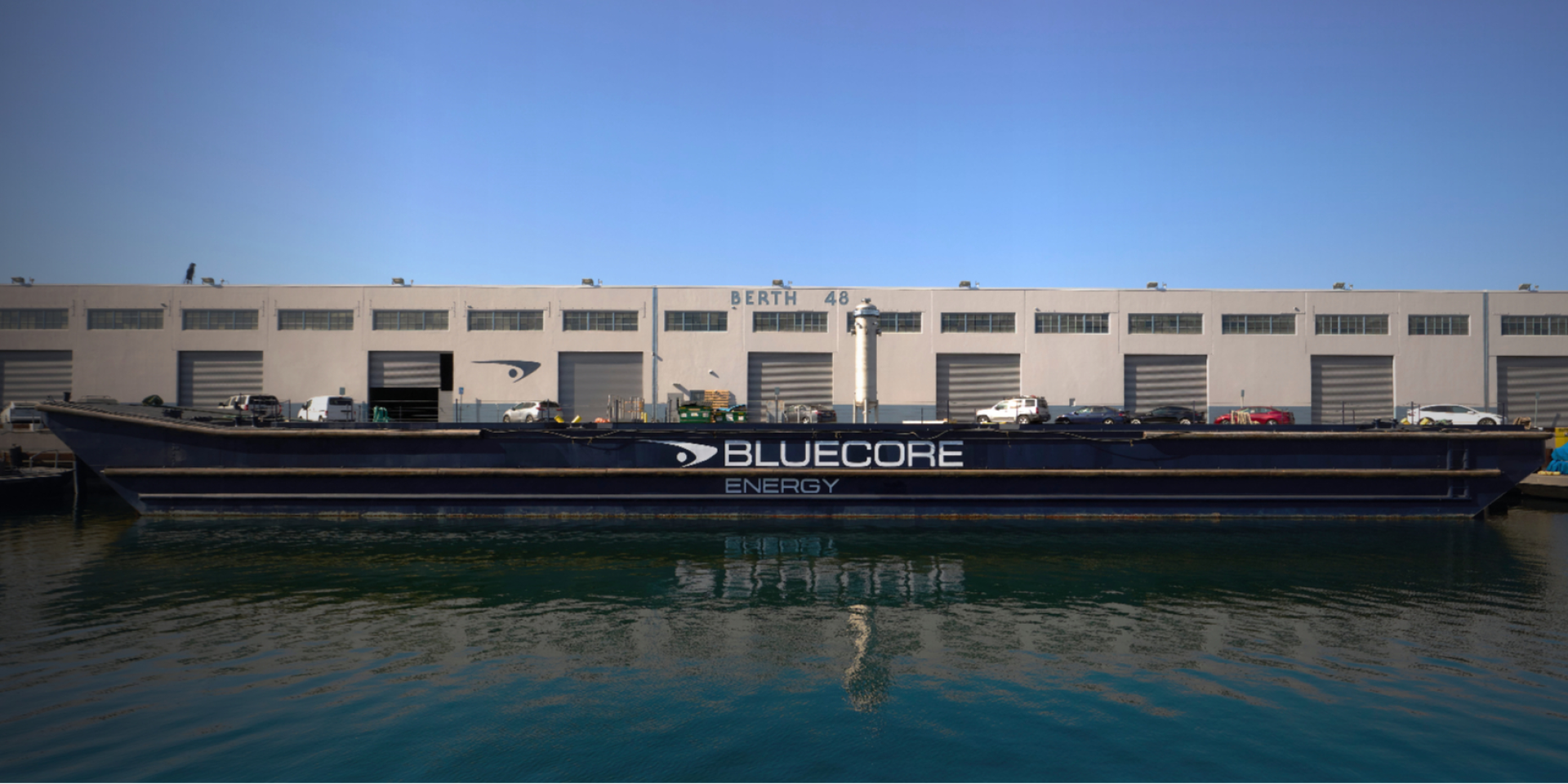Bluecore планирует обеспечивать порты чистой энергией (Фото: Bluecore Energy)