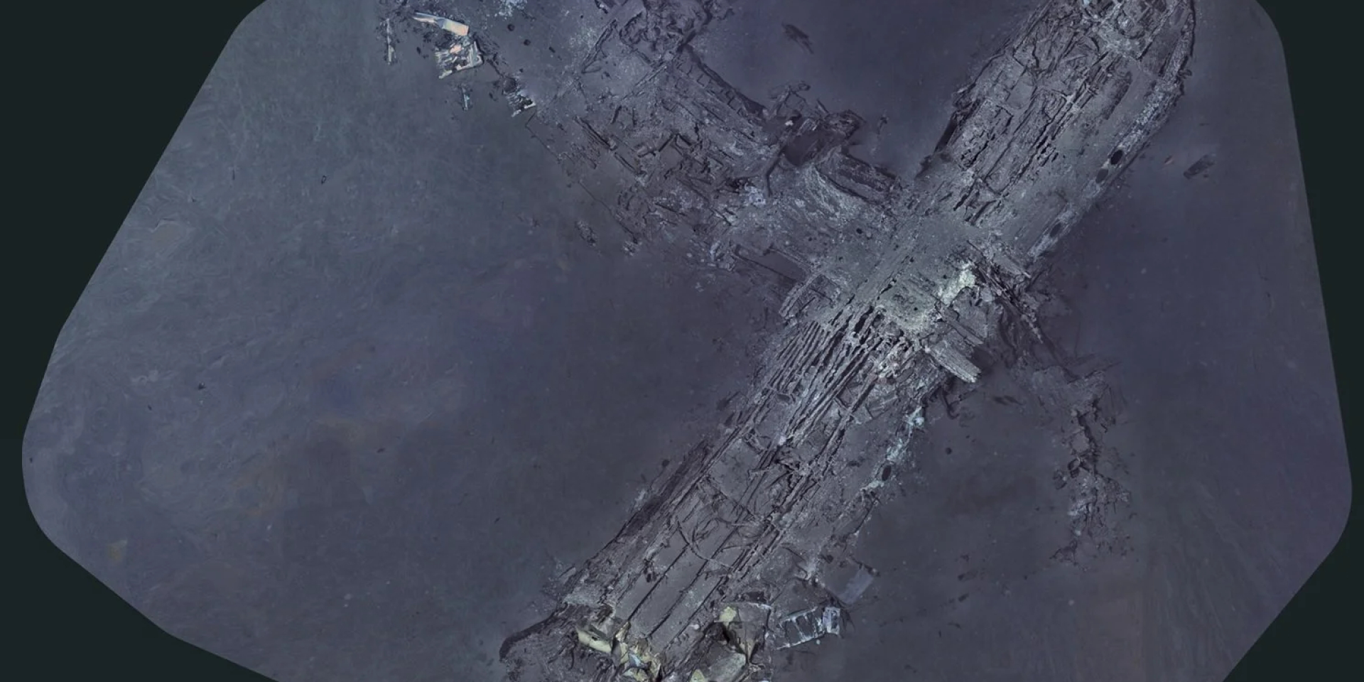 Уламки знайшли за допомогою сонара (Фото: Deep Sea Vision (DSV))