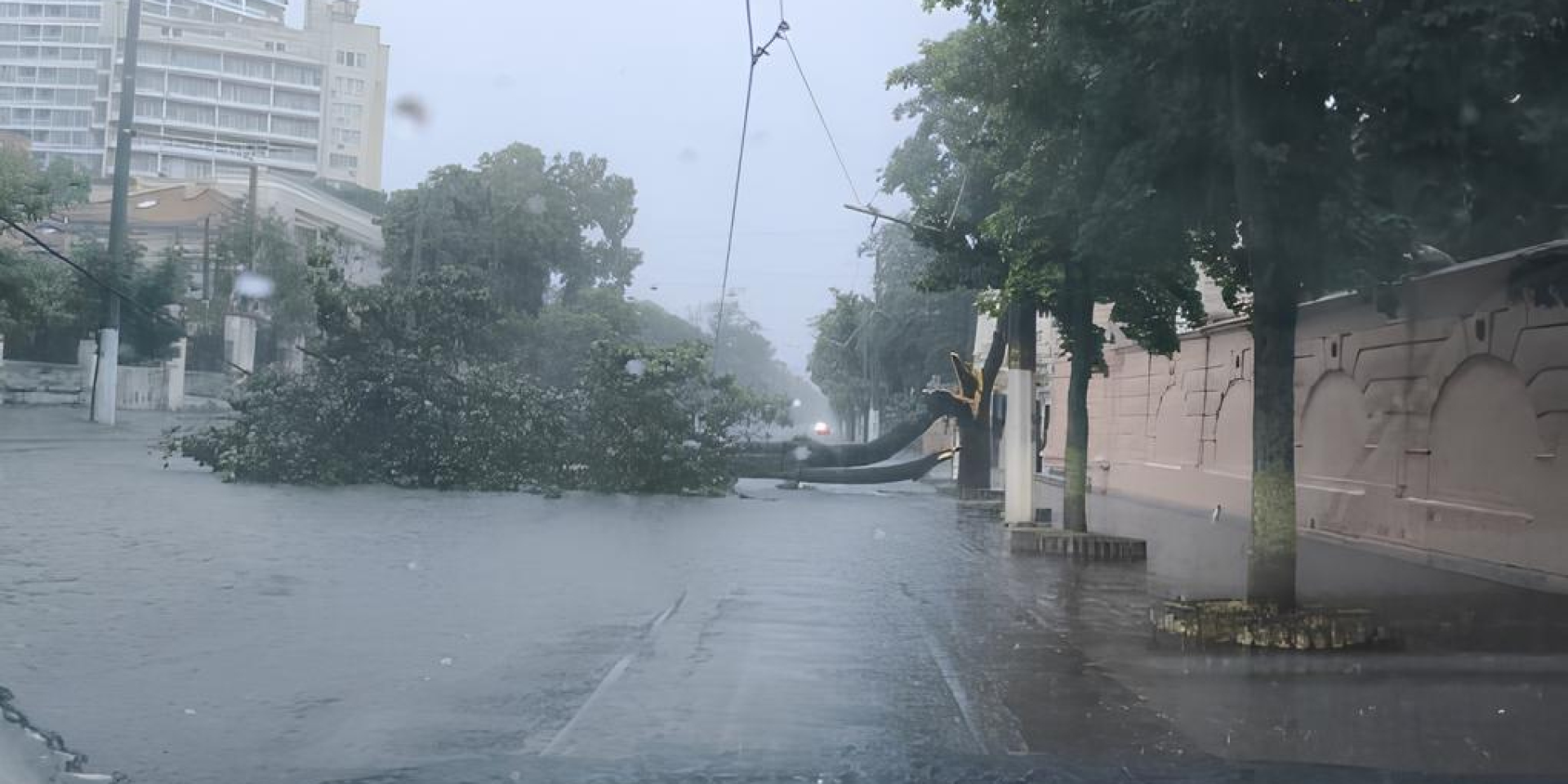 Odesa flooded after heavy rains (Photo: Odesa City Council)