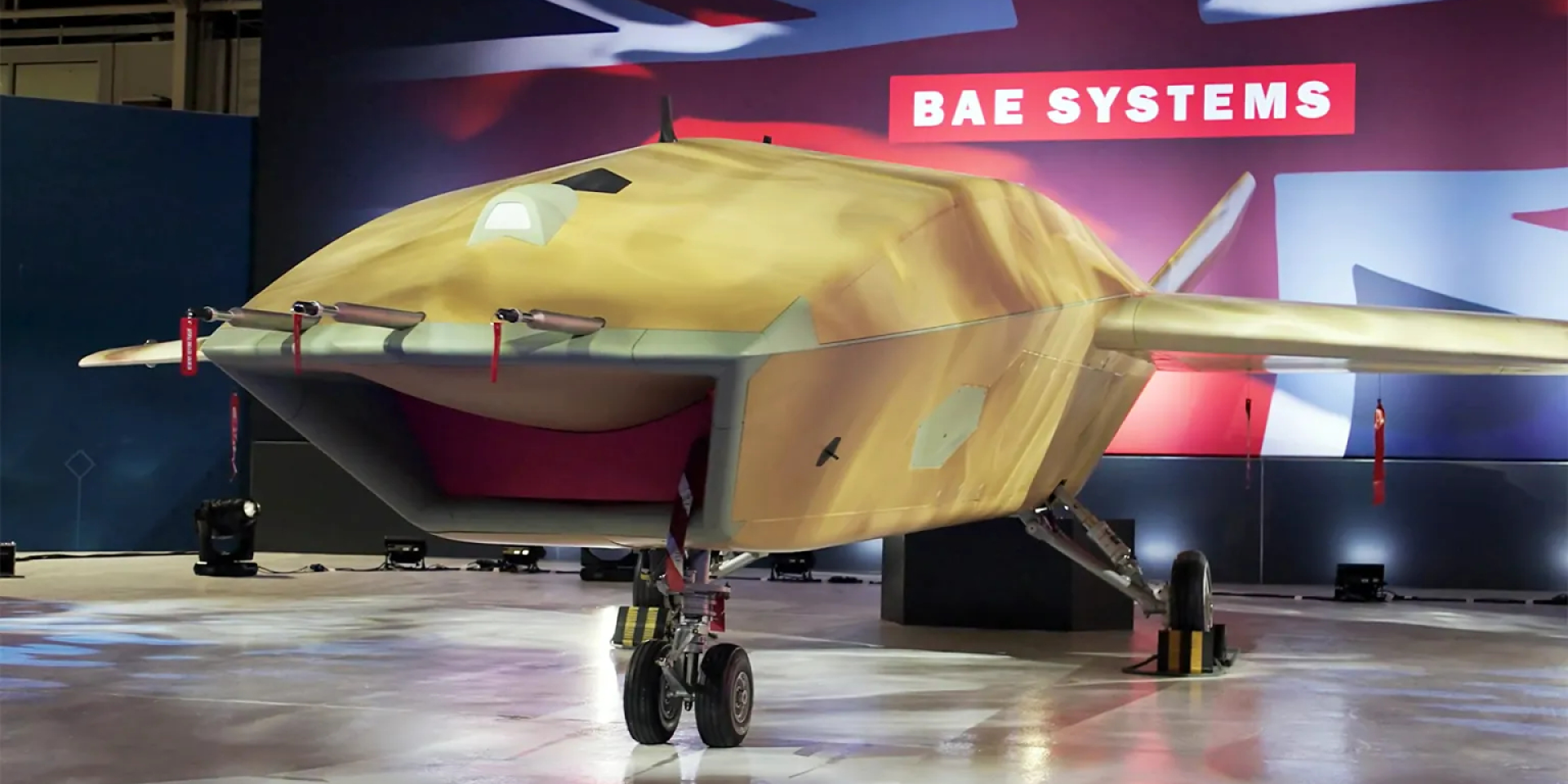 БпЛА Brontanax на выставке (Фото: BAE Systems)