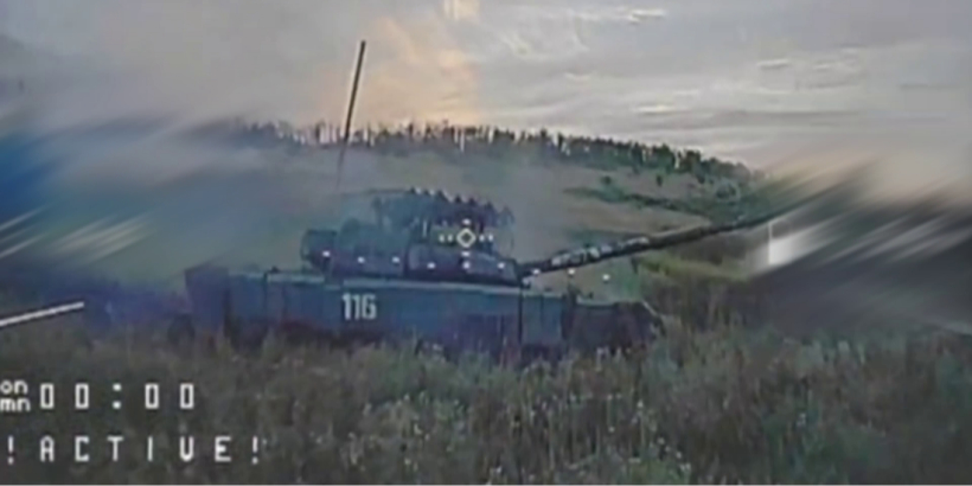 Fighters burned a column of Russian armored vehicles near Dobropillia (Photo: State Border Guard Service)