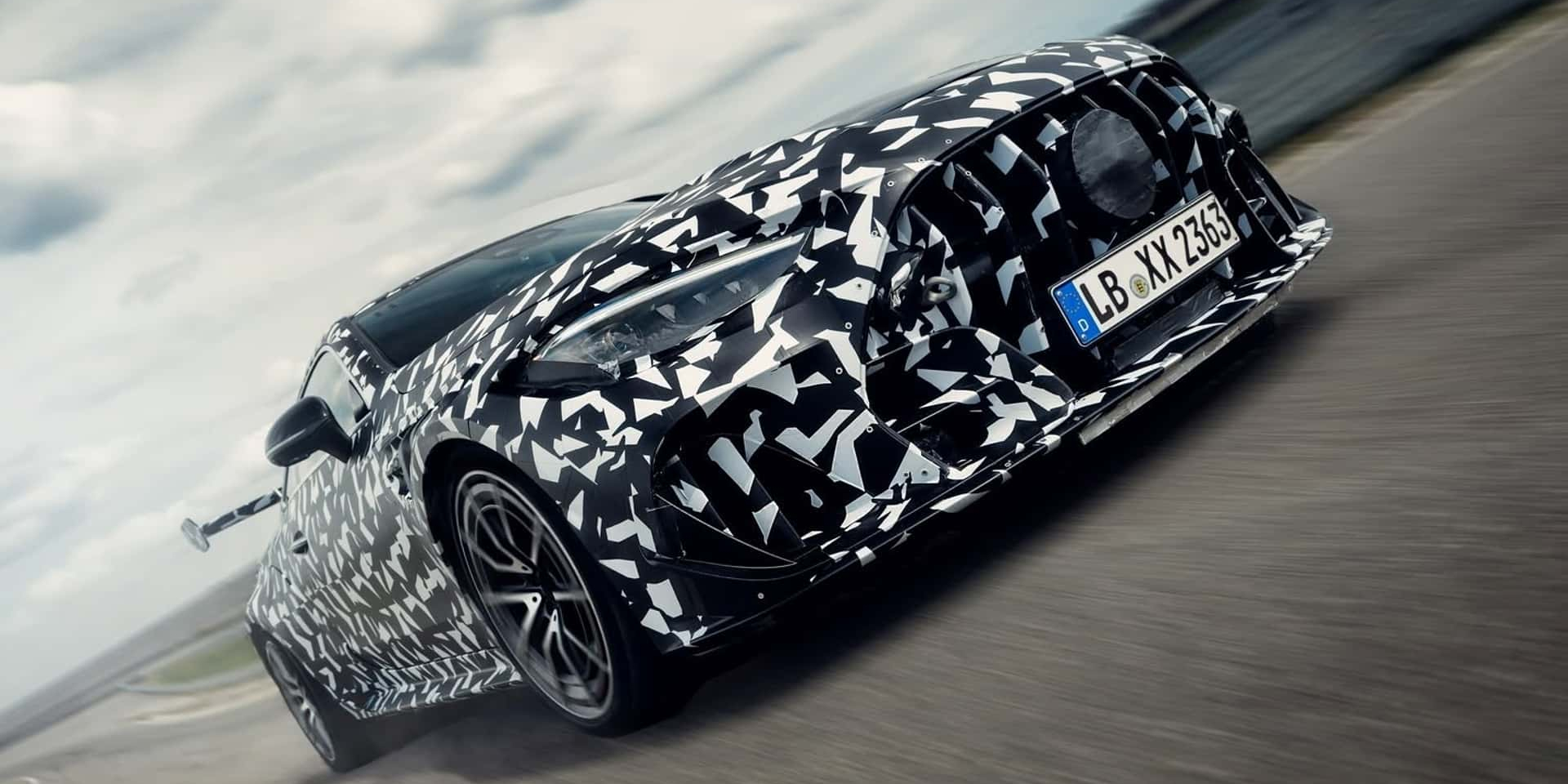 Тизер модели Mythos на базе Mercedes-AMG CLE (Фото: Mercedes-AMG)