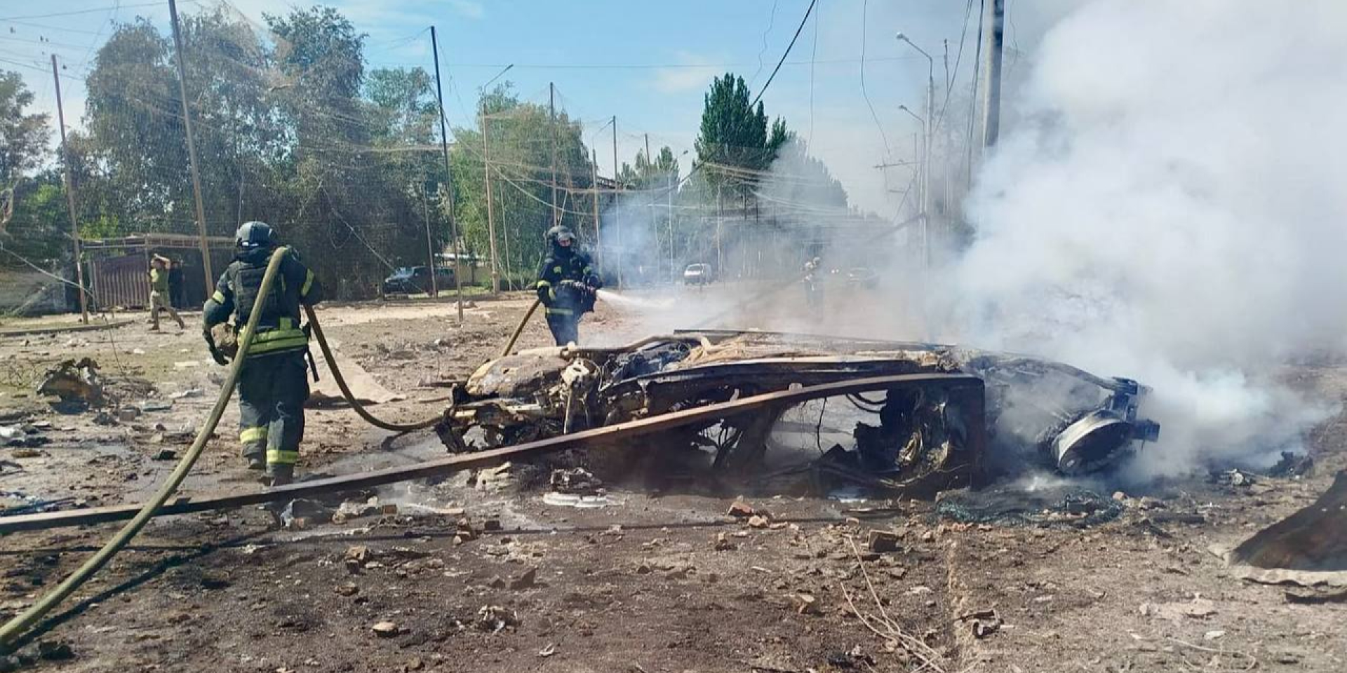 Consequences of the Russian strike on Kyiv Oblast on July 24, 2026 (Photo: State Emergency Service of Ukraine)