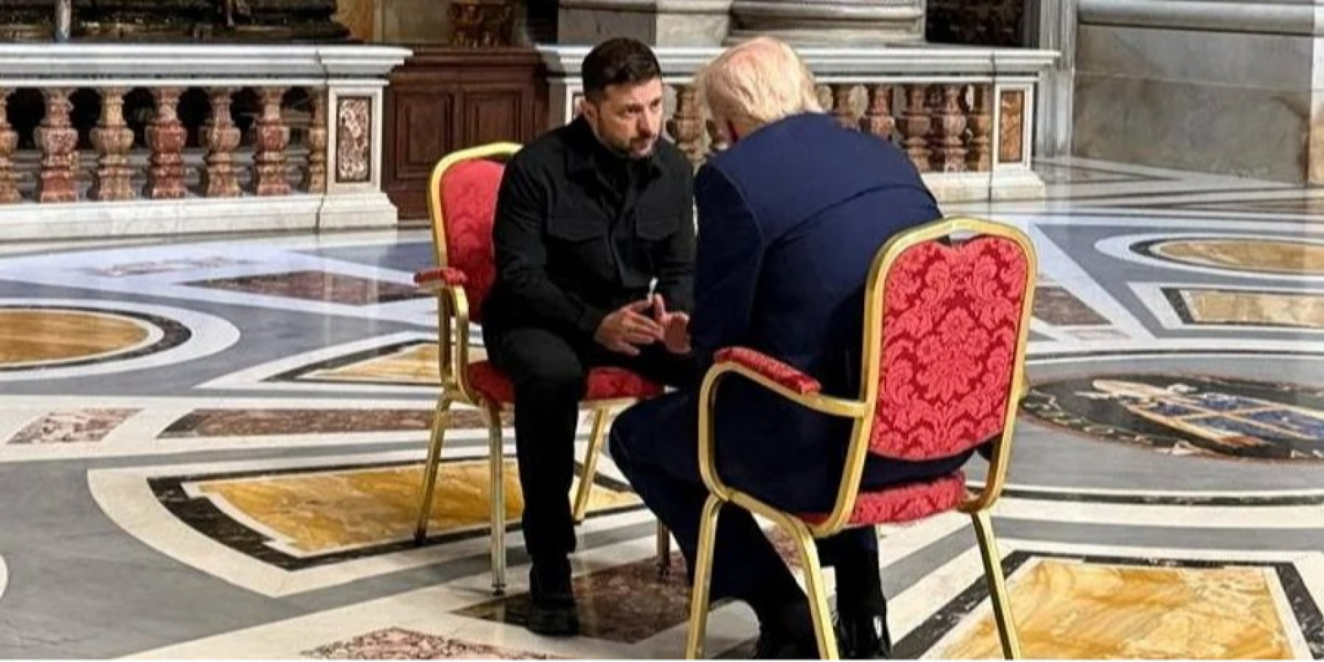 Volodymyr Zelenskyy and Donald Trump will meet next week. (Photo: Press Service/Handout via REUTERS)