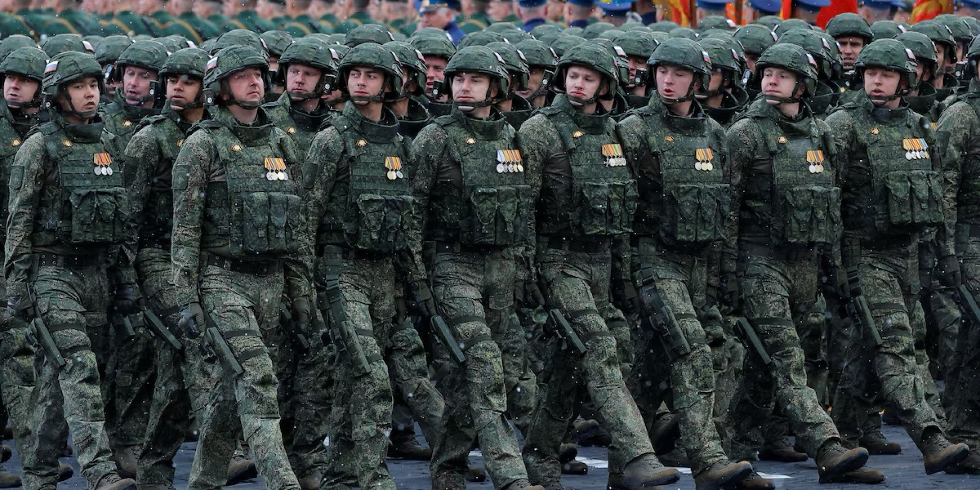 Russian troops on parade (Photo: REUTERS/Maxim Shemetov)
