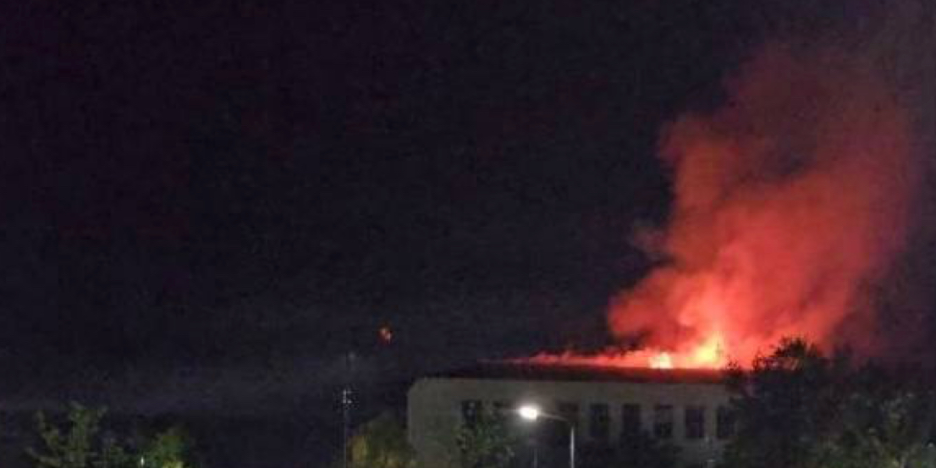 According to preliminary data, smoke was rising in the area of ​​the electrical substation (Photo: @exilenova_plus)