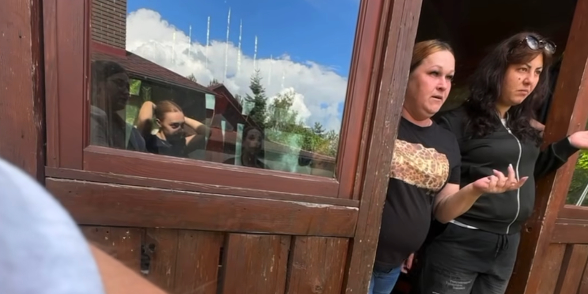 В Дрогобыче подростки сделали замечание из-за русскоязычной музыки (Фото: Скриншот видео из Facebook Марта Коца)