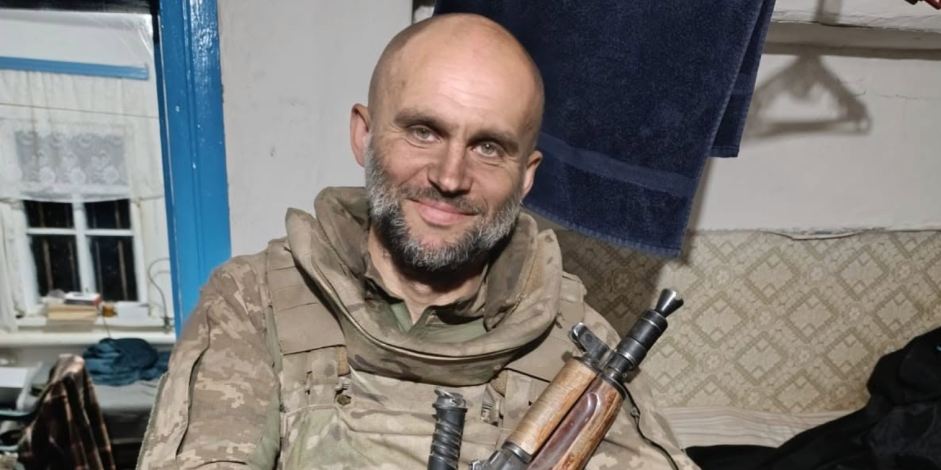 Вячеслав Буртняк скончался в результате тяжелого ранения, полученного на фронте (Фото: Facebook Стрийський батальйон ТрО ЗСУ)