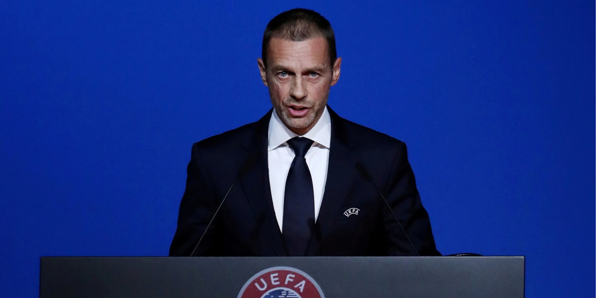 Александер Чеферин — президент УЕФА (Фото: REUTERS/Yves Herman)