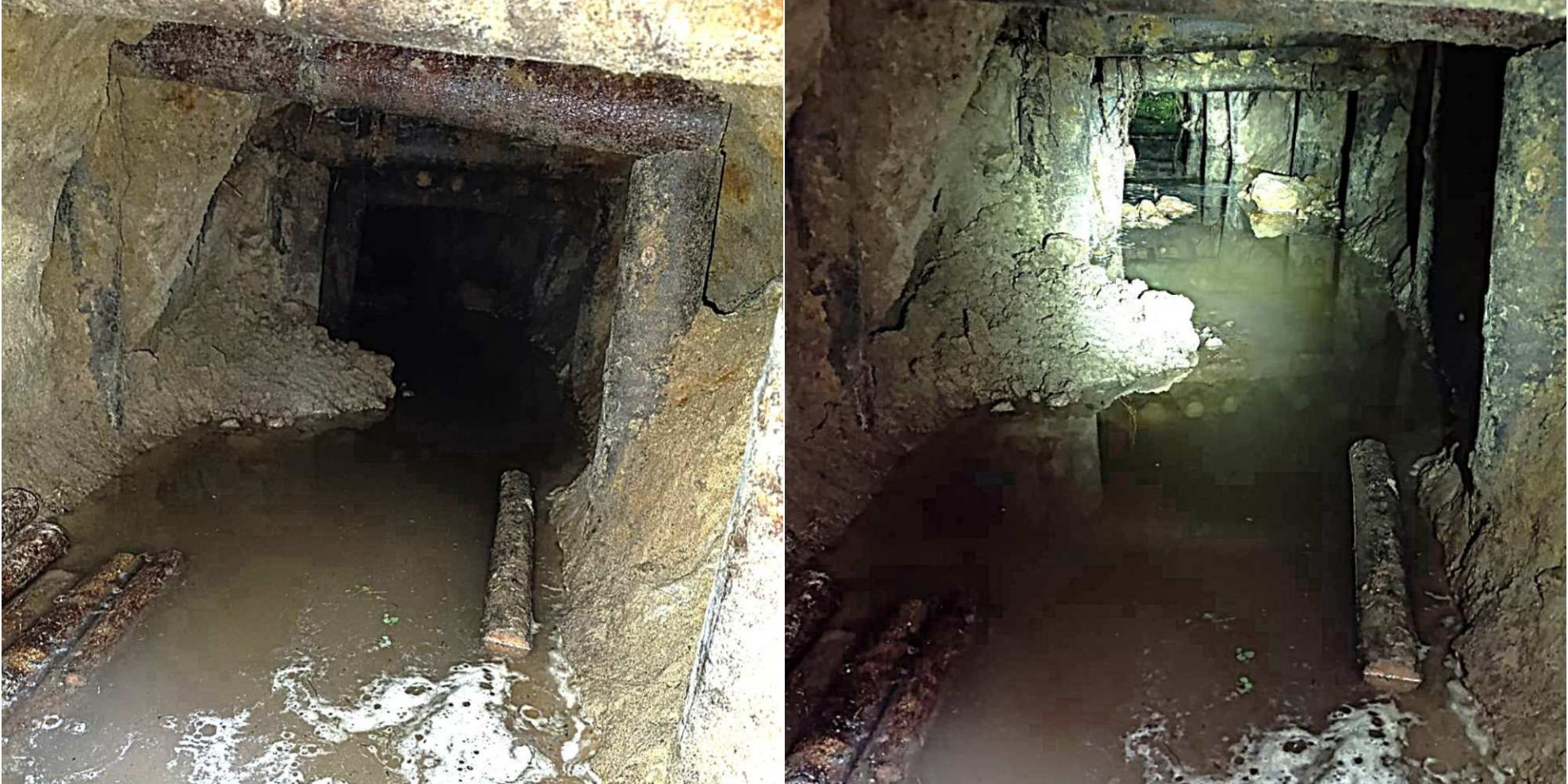 Subterranean tunnel found on Belarus-Lithuania border (Photo: Valstybės sienos apsaugos tarnyba prie Lietuvos Respublikos vidaus reikalų ministerijos)