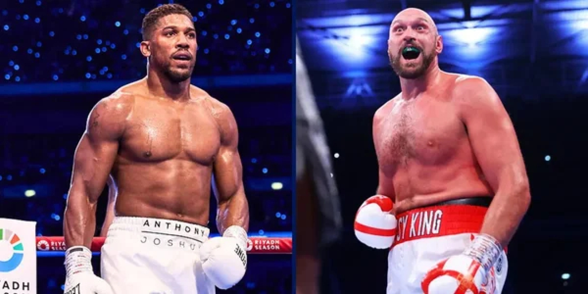 Энтони Джошуа и Тайсон Фьюри (Фото: Matchroom/Top Rank)