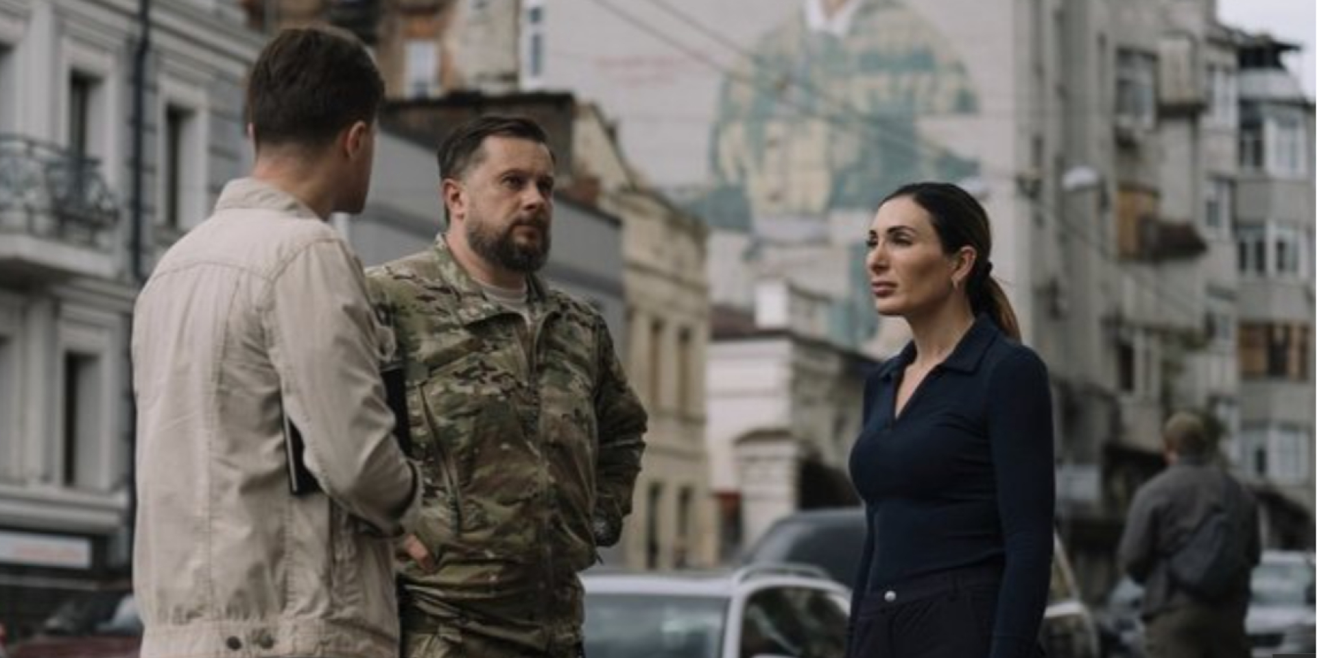 Андрей Билецкий провел для Лоры Лумер экскурсию по центру Харькова (Фото: Laura Loomer/X)