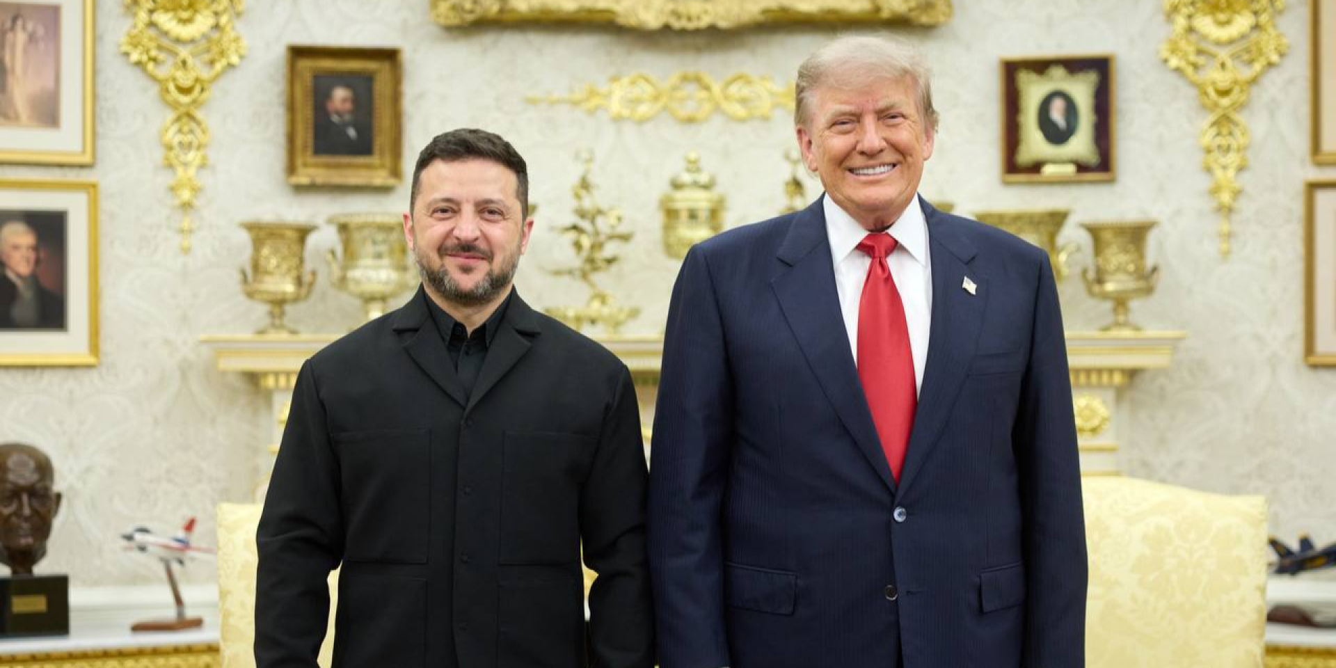 Встреча президента Украины Владимира Зеленского с президентом США Дональдом Трампом в Белом доме, 28 июля 2026 года (Фото: Zelenskiy / Official via Telegram)