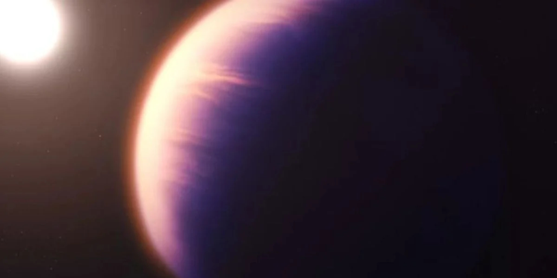 В то же время сама планета не подходит для существования жизни (Фото: NASA, ESA, CSA, Joseph Olmsted/STScI)