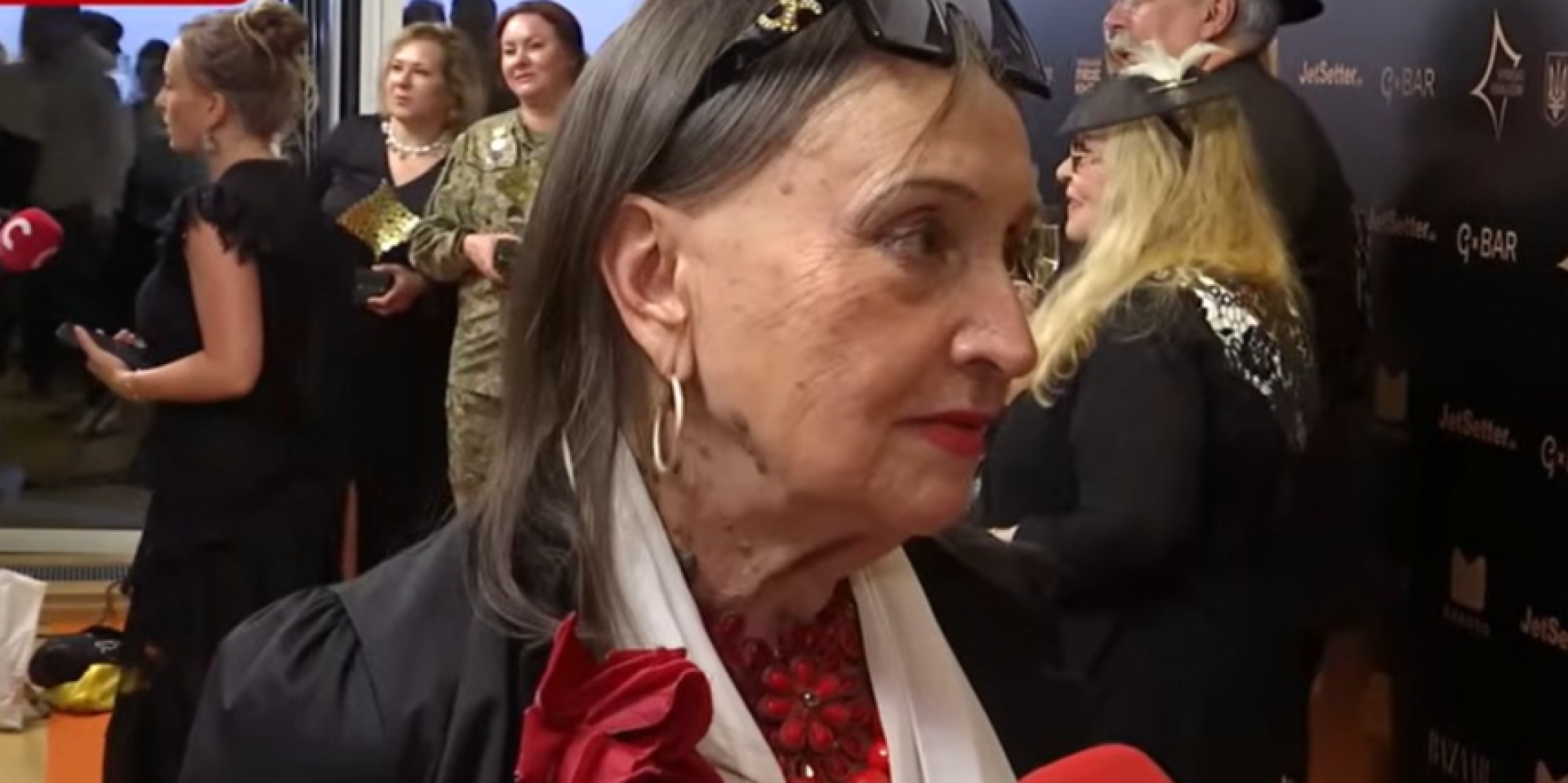 Лариса Кадочникова на премии Золота Дзиґа (Фото: ТСН)