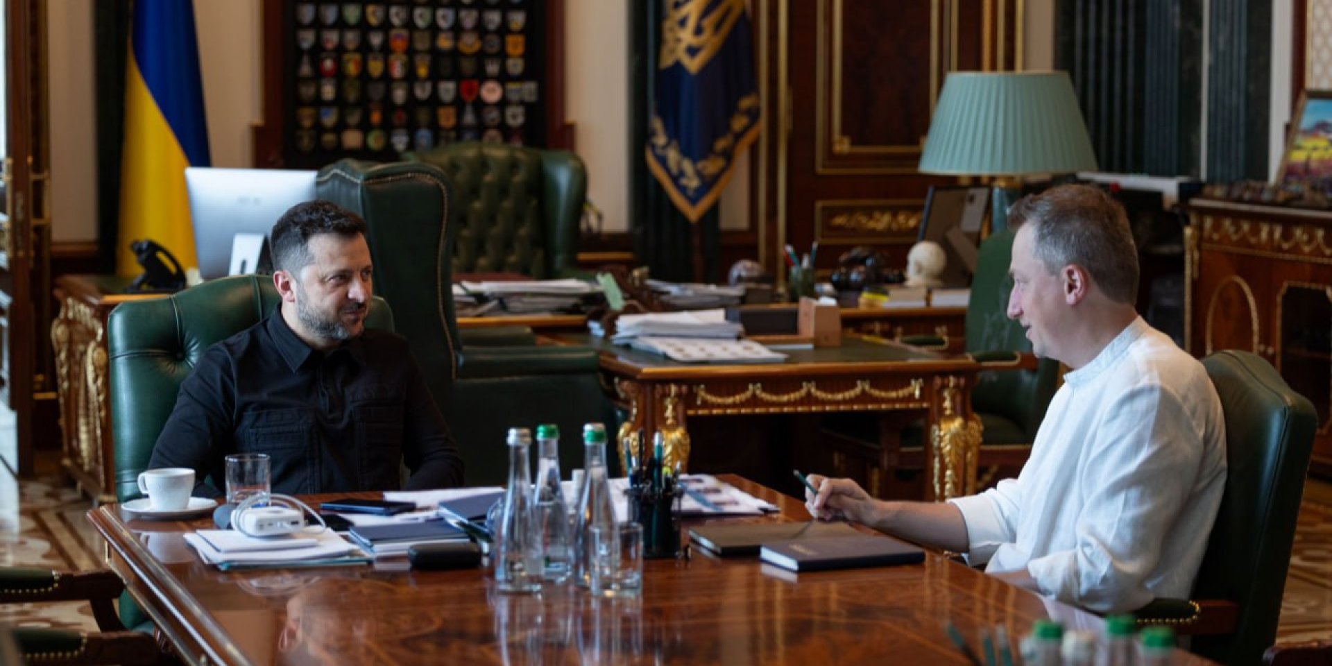 Владимир Зеленский и&nbsp;Алексей Соболев (Фото: Zelenskiy Official / Telegram)