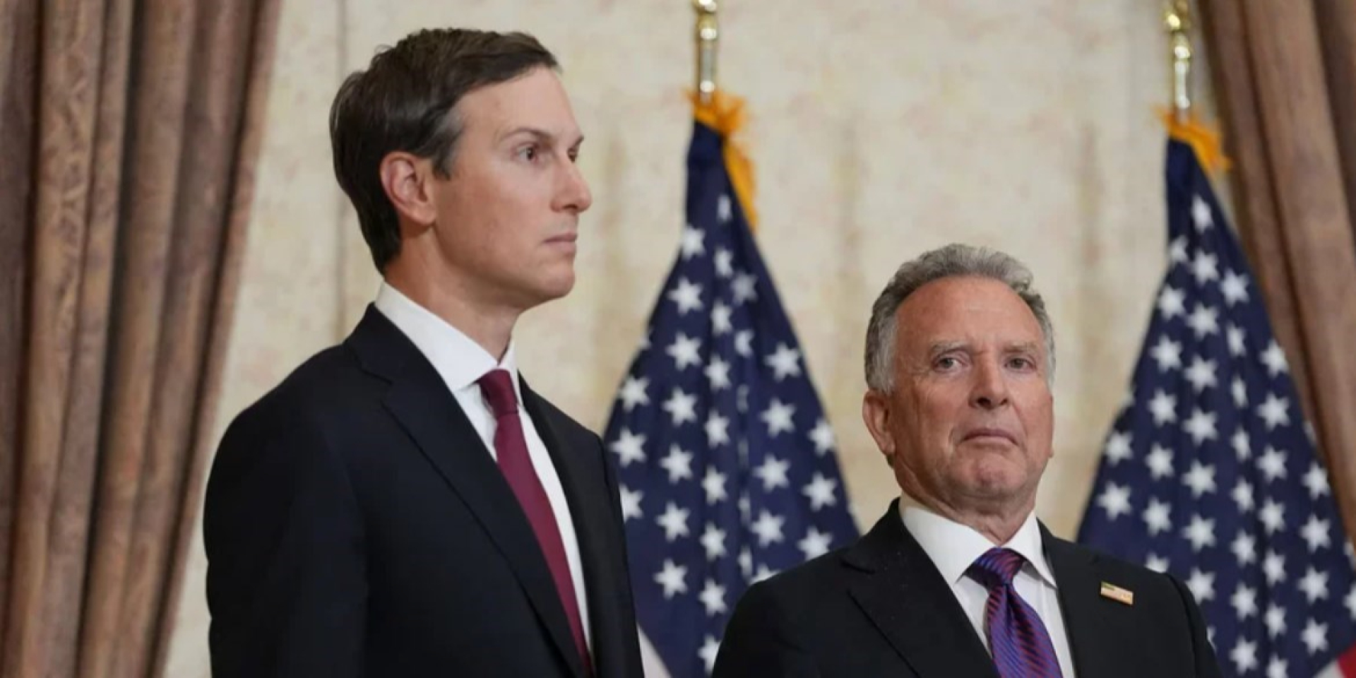 Jared Kushner and Steve Witkoff (Photo: Jacquelyn Martin/Pool via REUTERS)