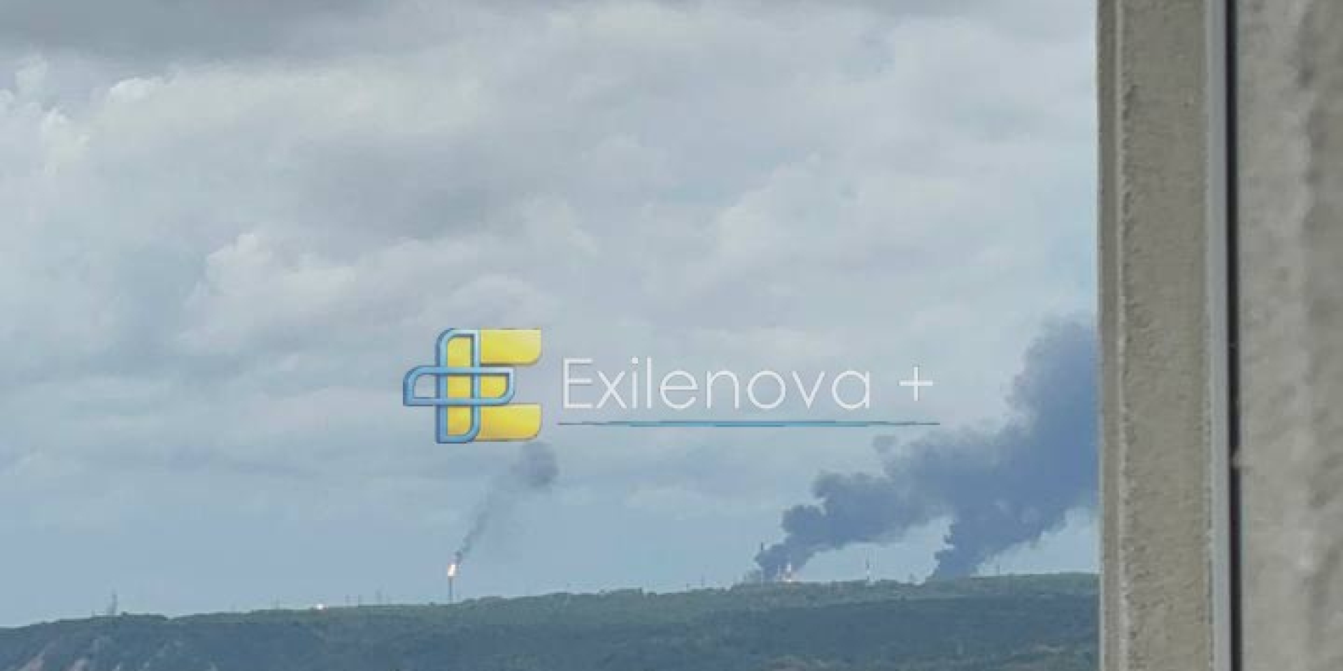Пожары в Уфе (Башкортостан) после взрывов 1 августа 2026 года (Фото: Telegram-канал Exilenova+)